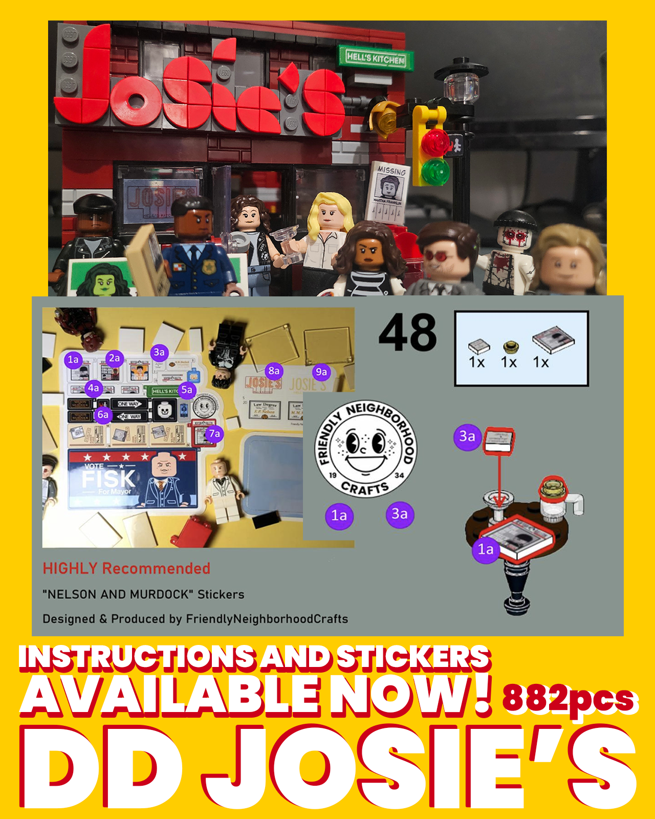 "JOSIE'S" Parts List (DIGITAL)