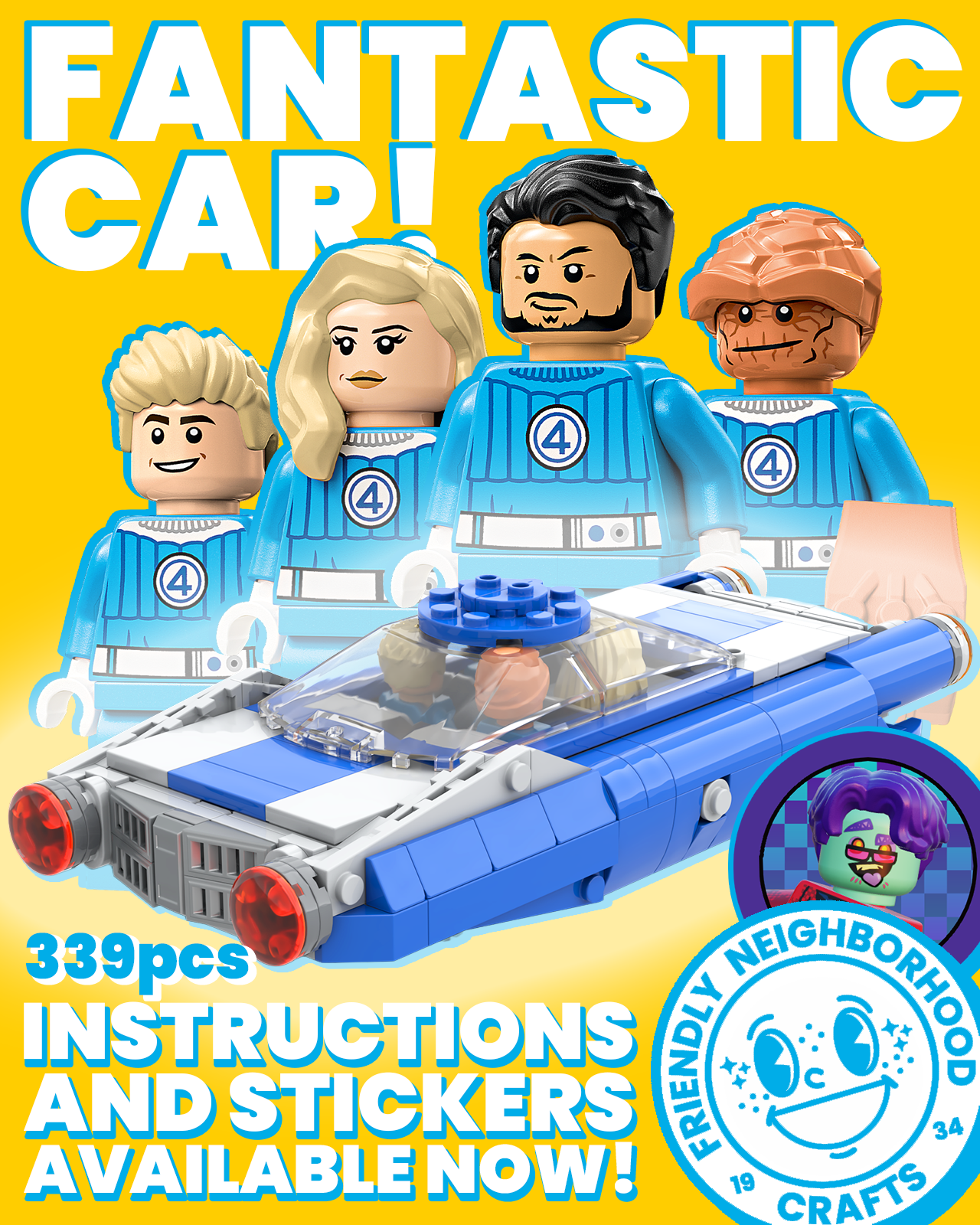 "FANTASTIC CAR", Parts List Only (DIGITAL)