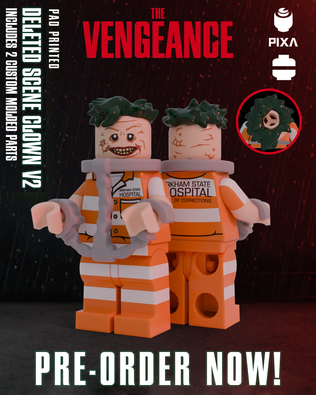 "DELETED SCENE CLOWN V2" PIXA (PREORDER)