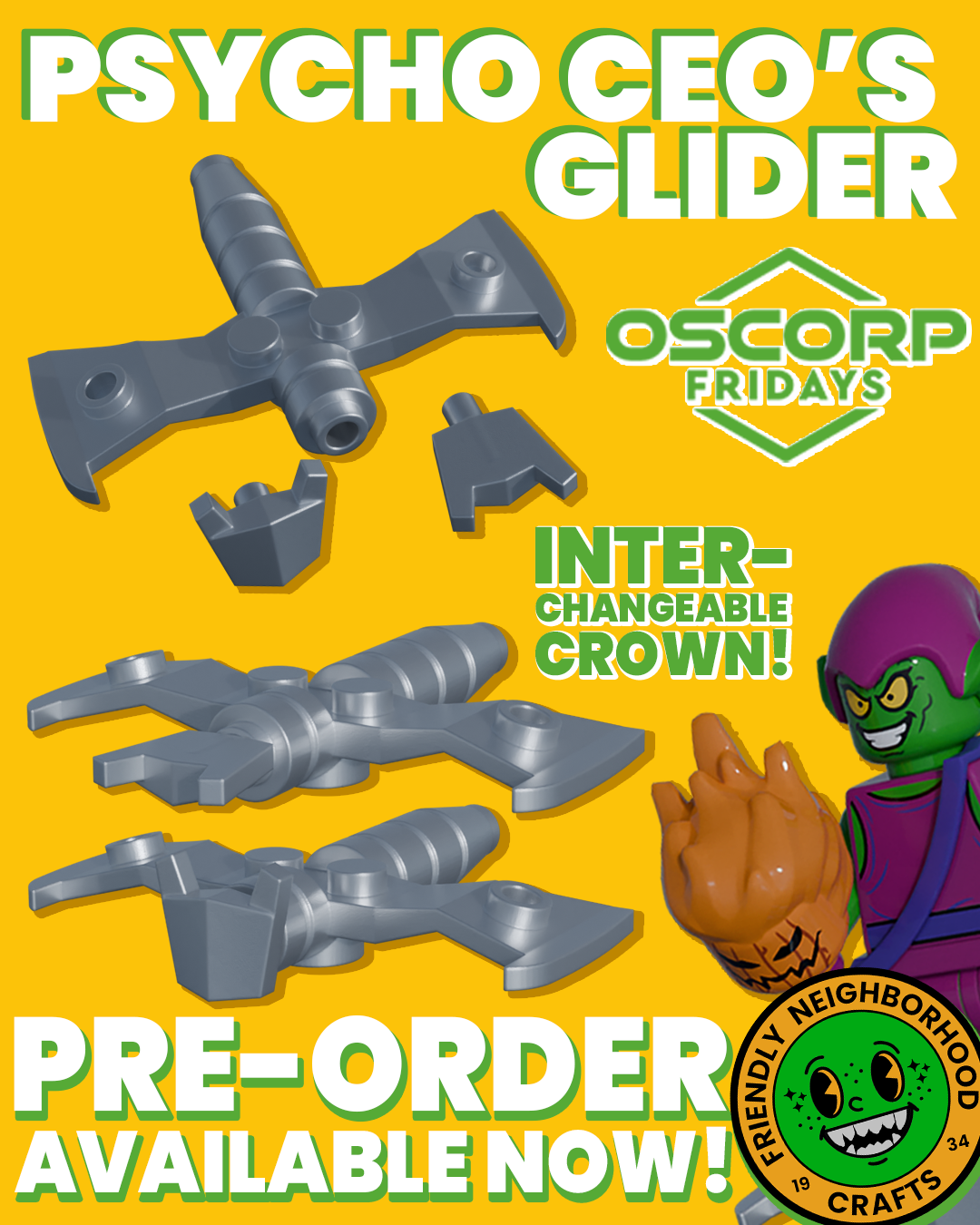 "PSYCHO CEO'S GLIDER" PIXA (PREORDER)