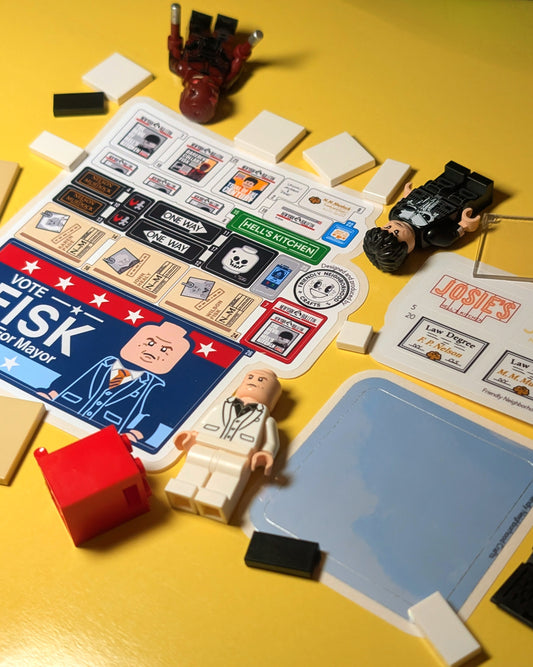 "NELSON AND MURDOCK" Stickers