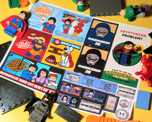 "PLANET NEWS" Stickers