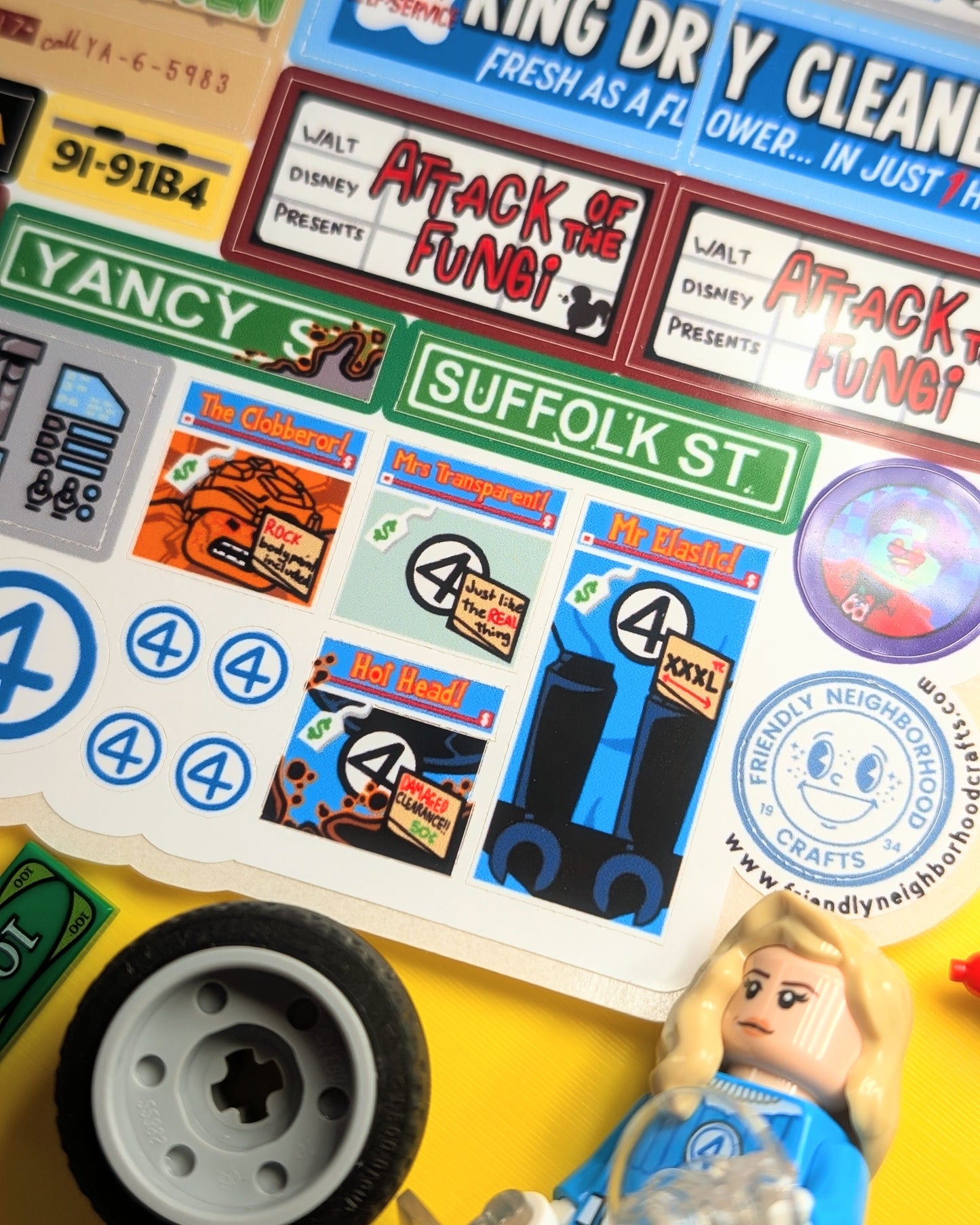 "FANTASTIC YANCY" Stickers