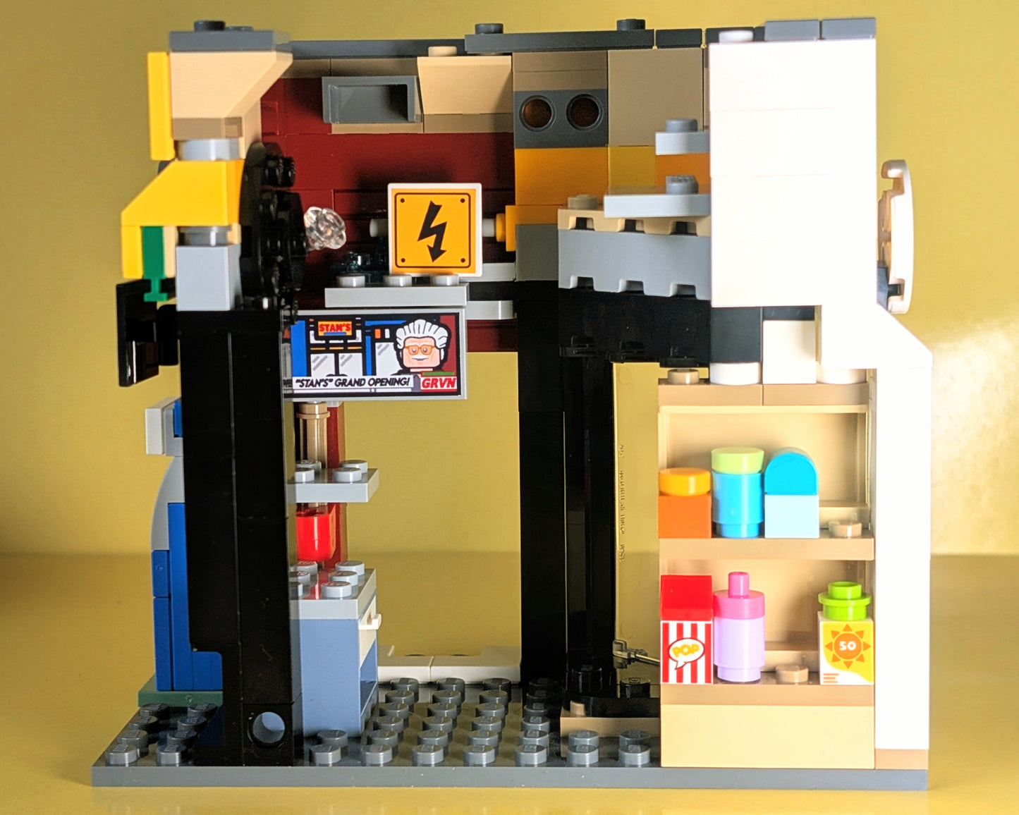 LEGO ALT BUILD Miles Vs. Spot Spider-Verse Bodega 76311 INSTRUCTIONS (digital) + STICKERS (physical)