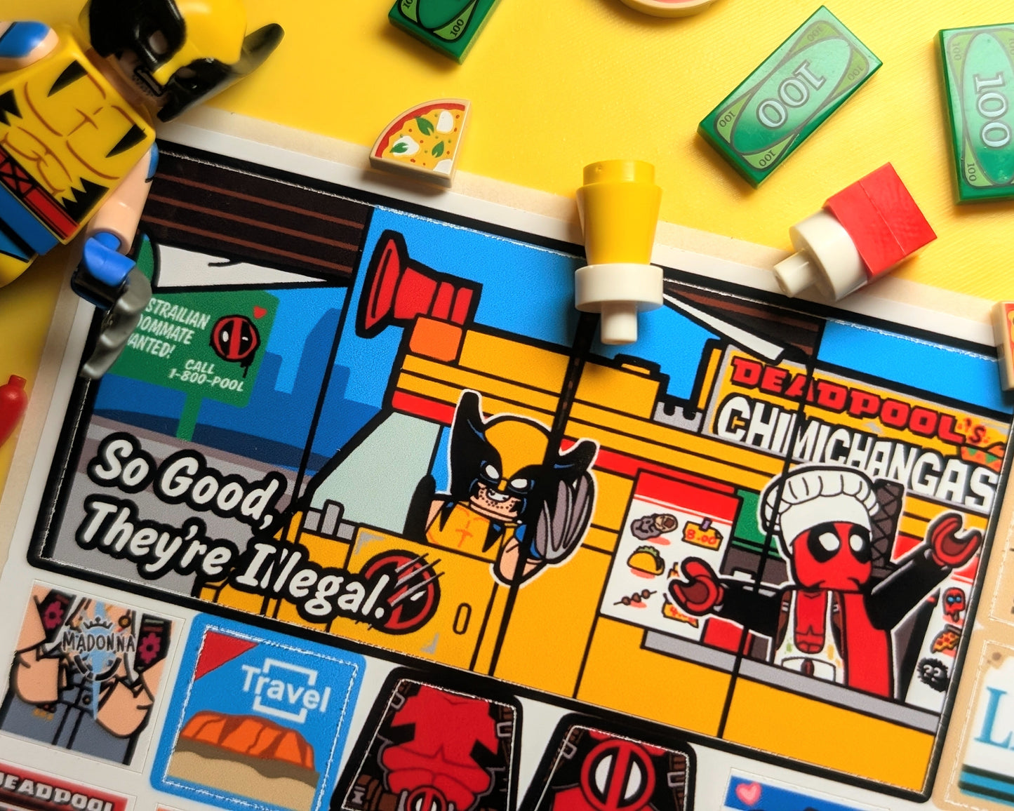 "ULTIMATE MARVELOUS BUNDLE" (2 Sticker Sheets + Instructions)