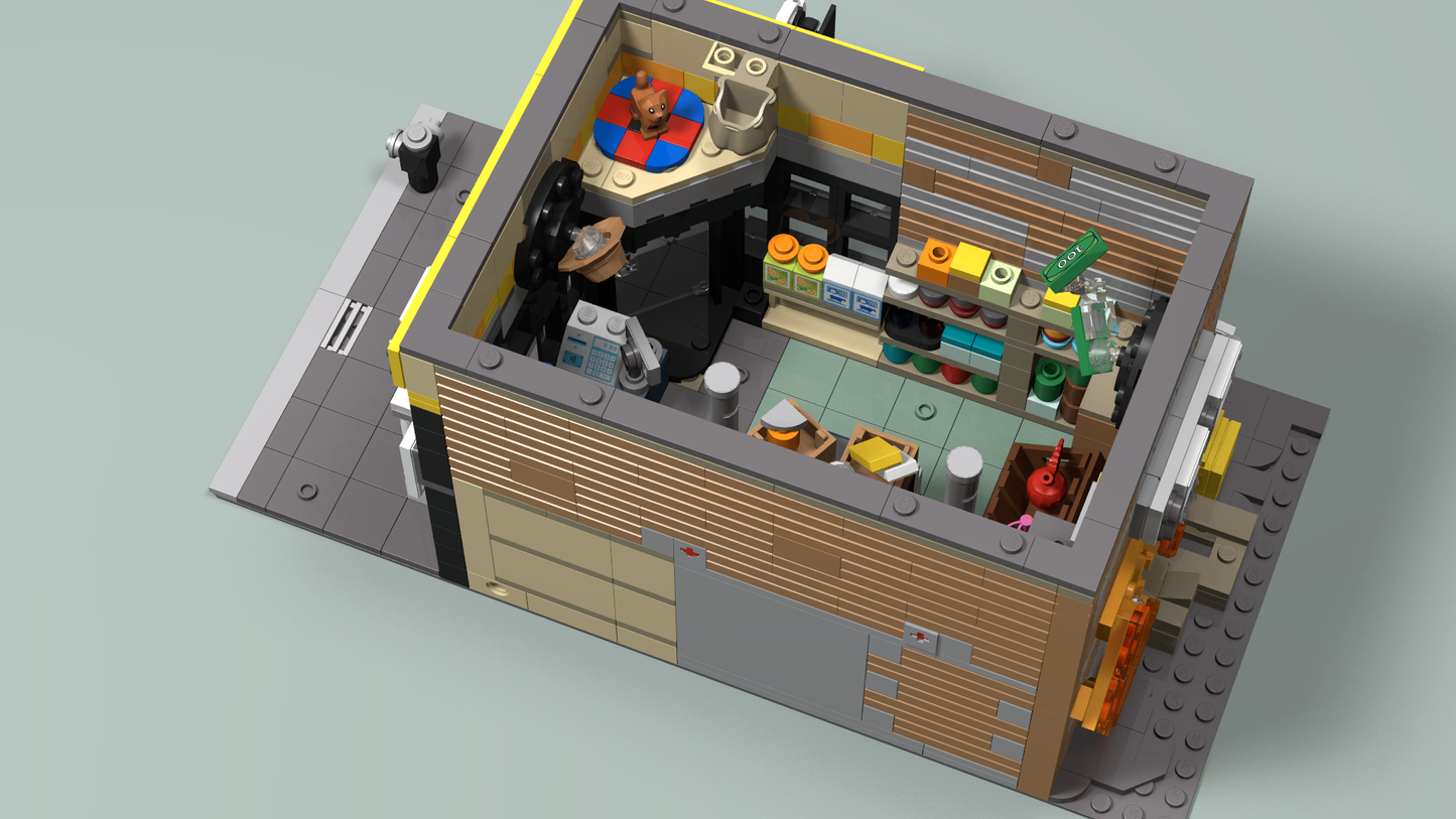 LEGO MOC Miles Vs. Spot Spider-Verse Bodega 76311 INSTRUCTIONS (digital)