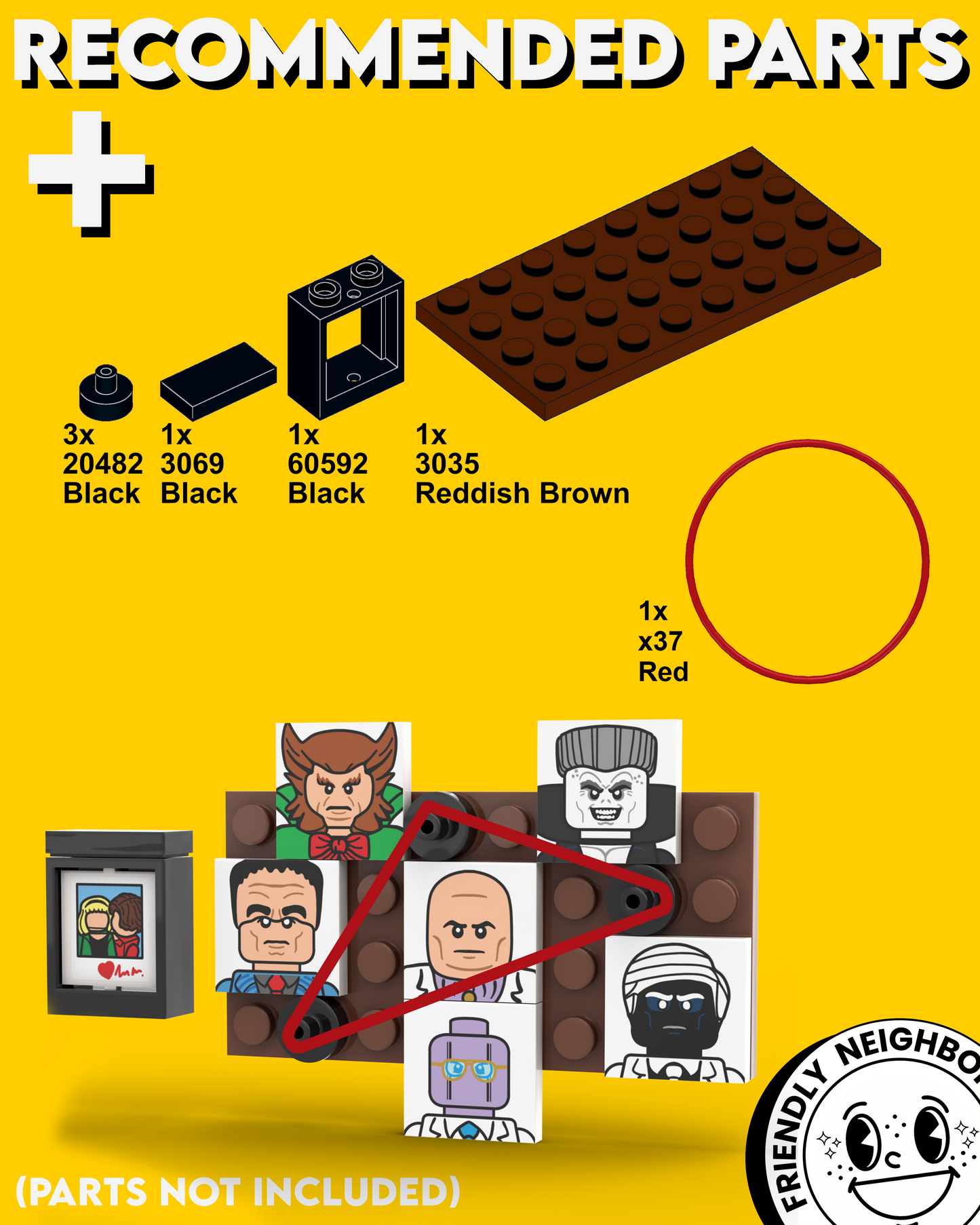 "WEB-SHOOTER'S APARTMENT" 2 Sticker Sheets