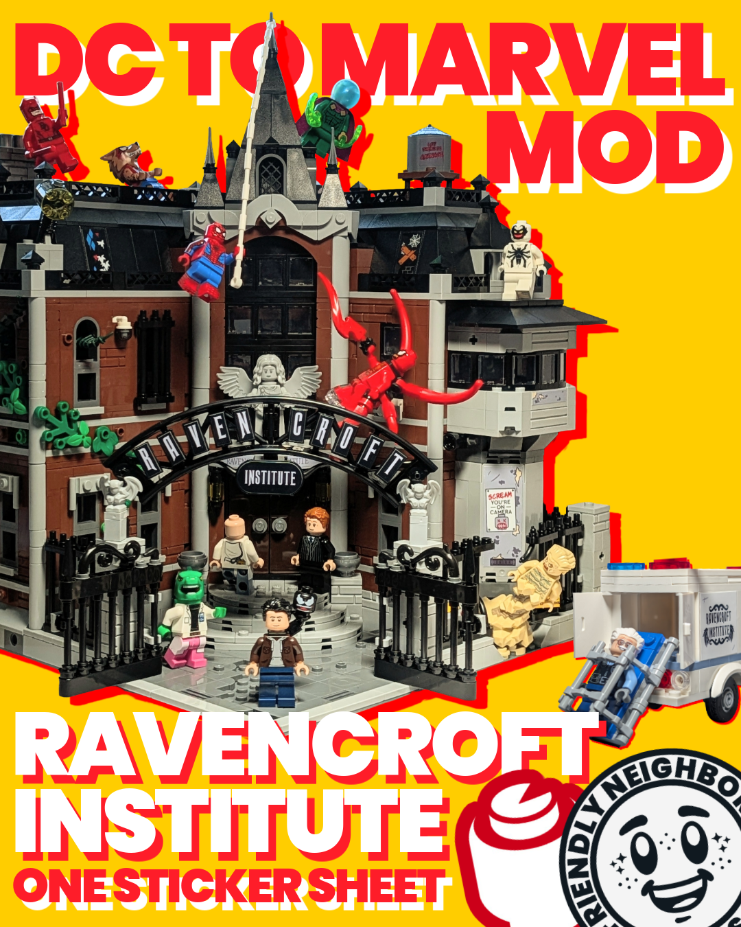 "RAVENCROFT INSTITUTE" Stickers