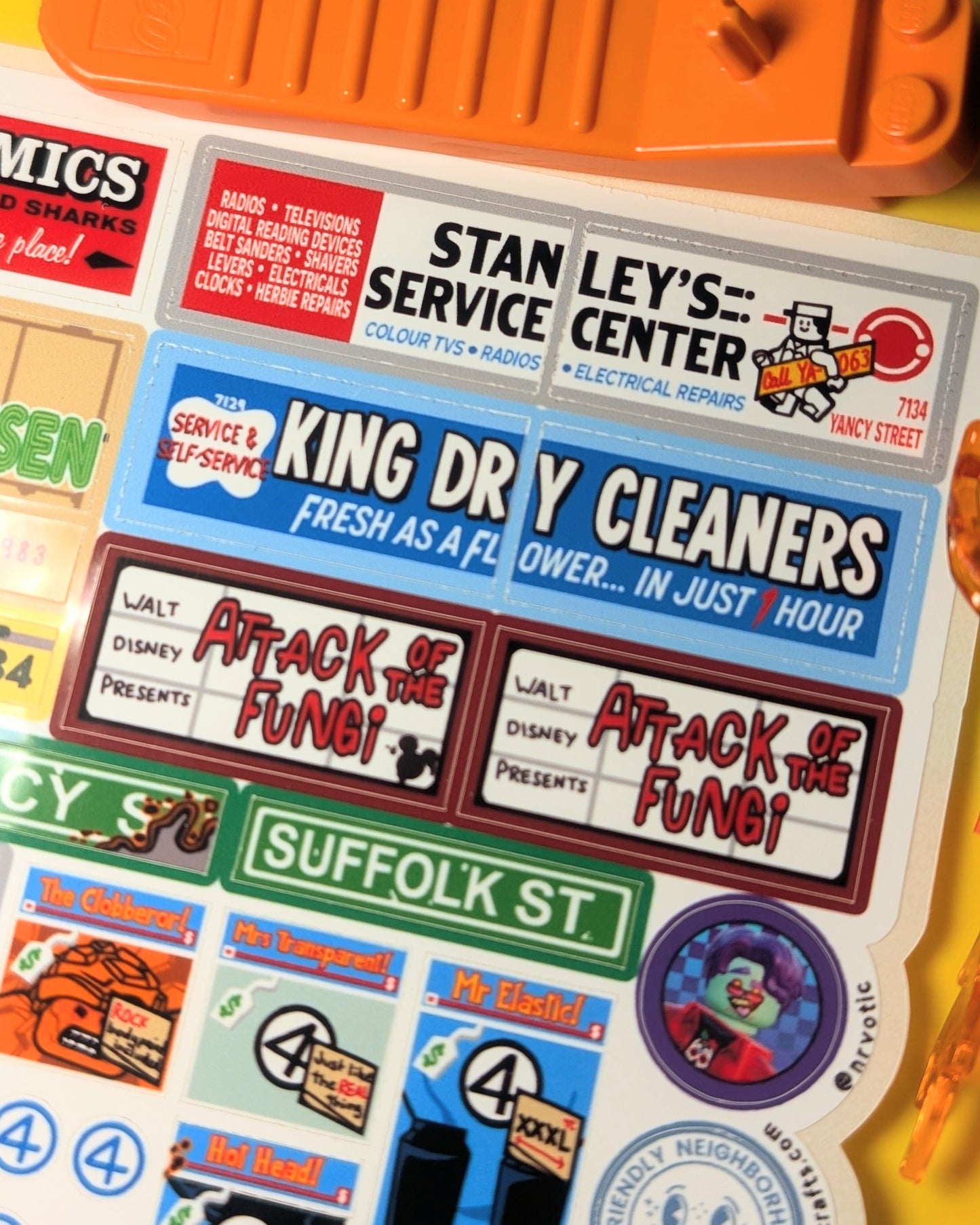 "FANTASTIC YANCY" Stickers