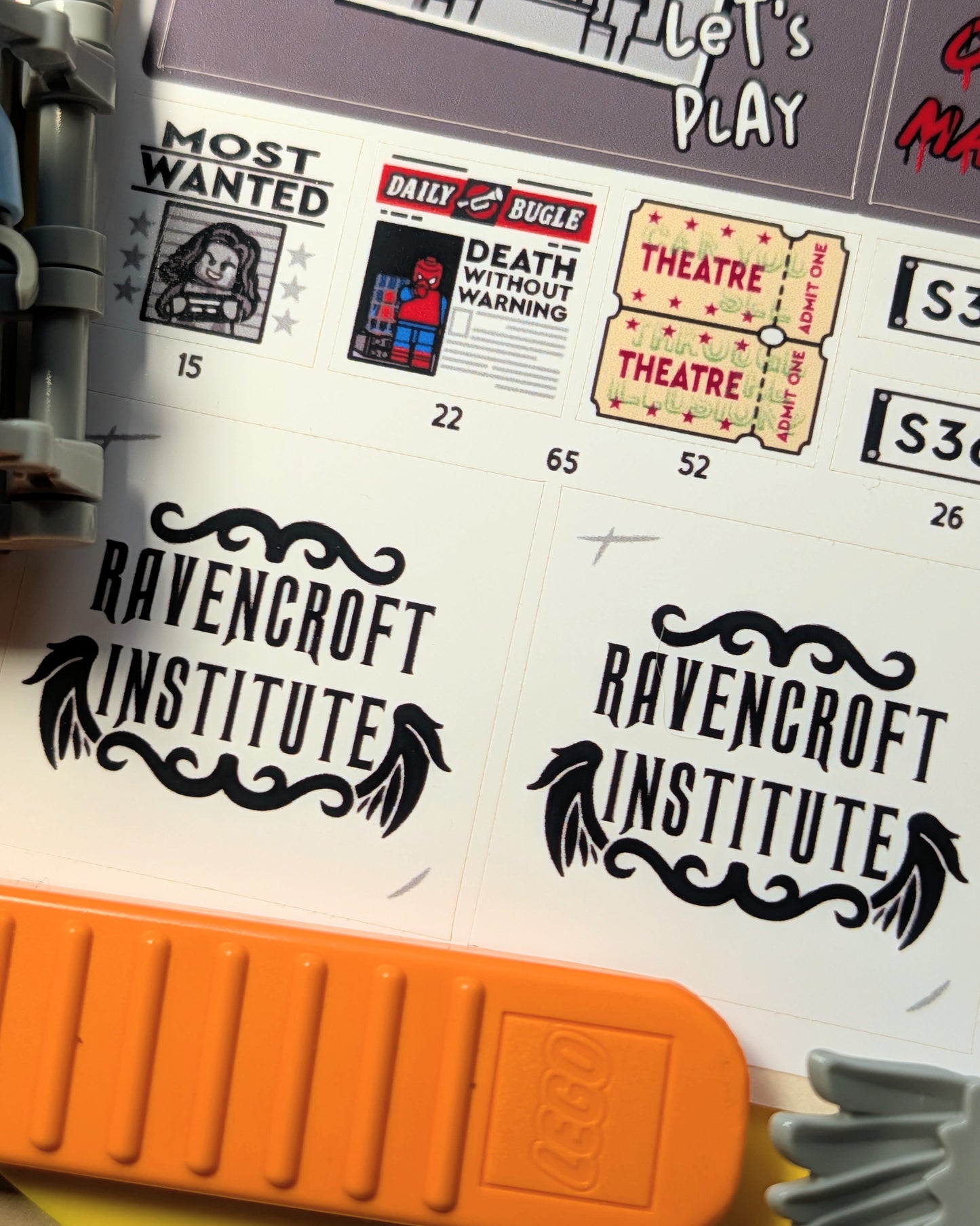 "RAVENCROFT INSTITUTE" Stickers