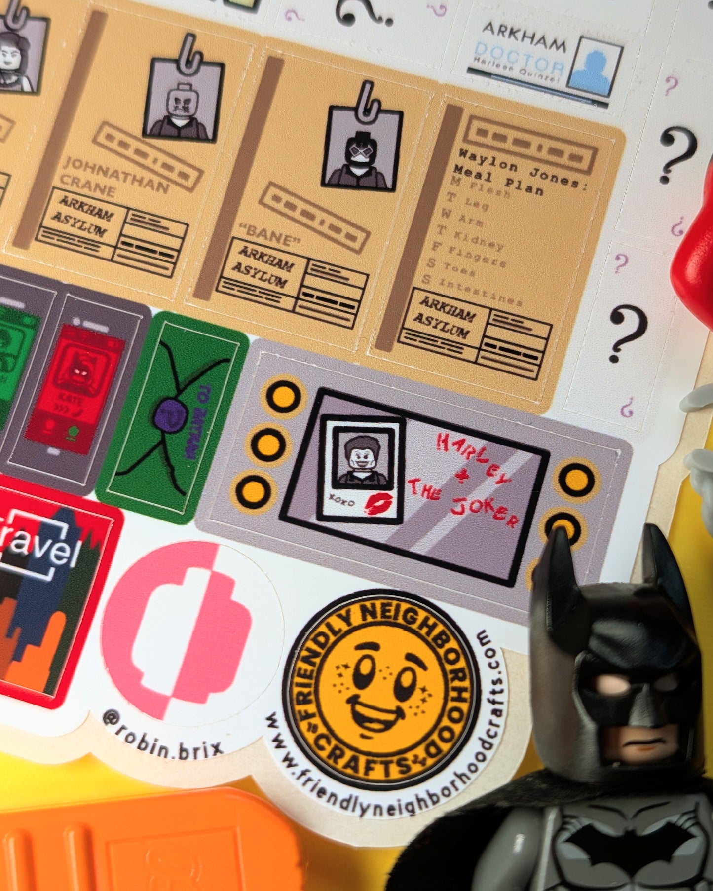 "ASYLUM" Stickers