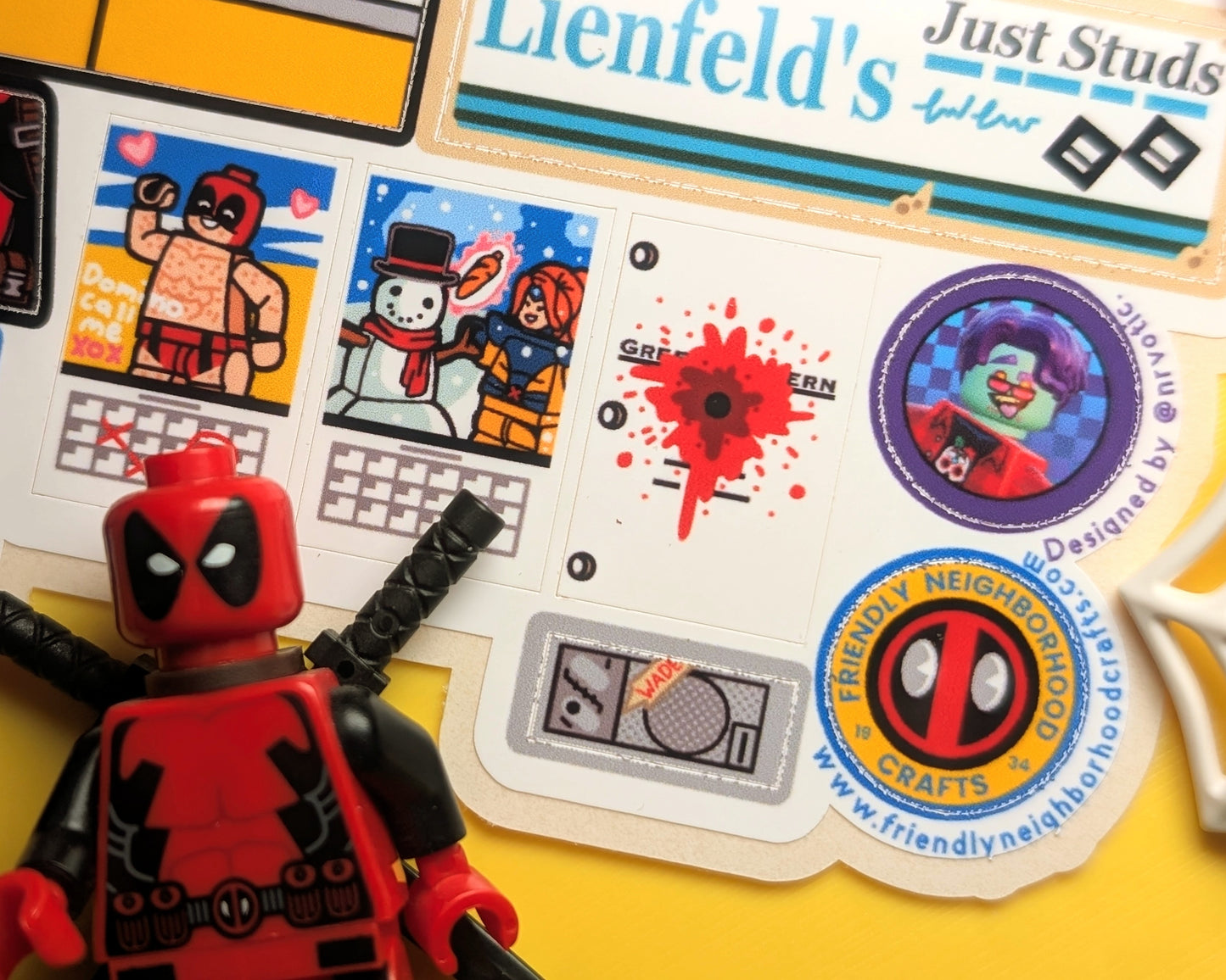 "ULTIMATE MARVELOUS BUNDLE" (2 Sticker Sheets + Instructions)