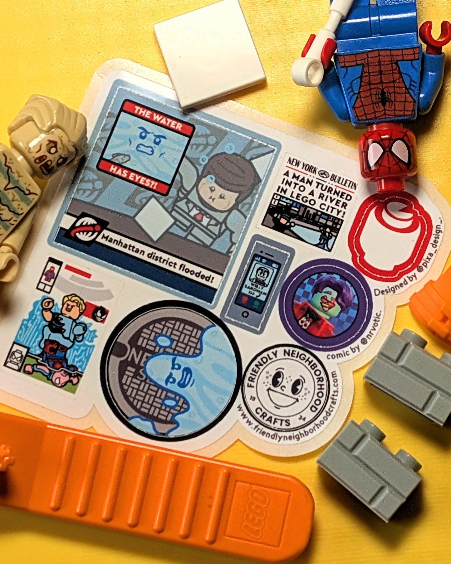 "UNDER THE SEA!" Stickers