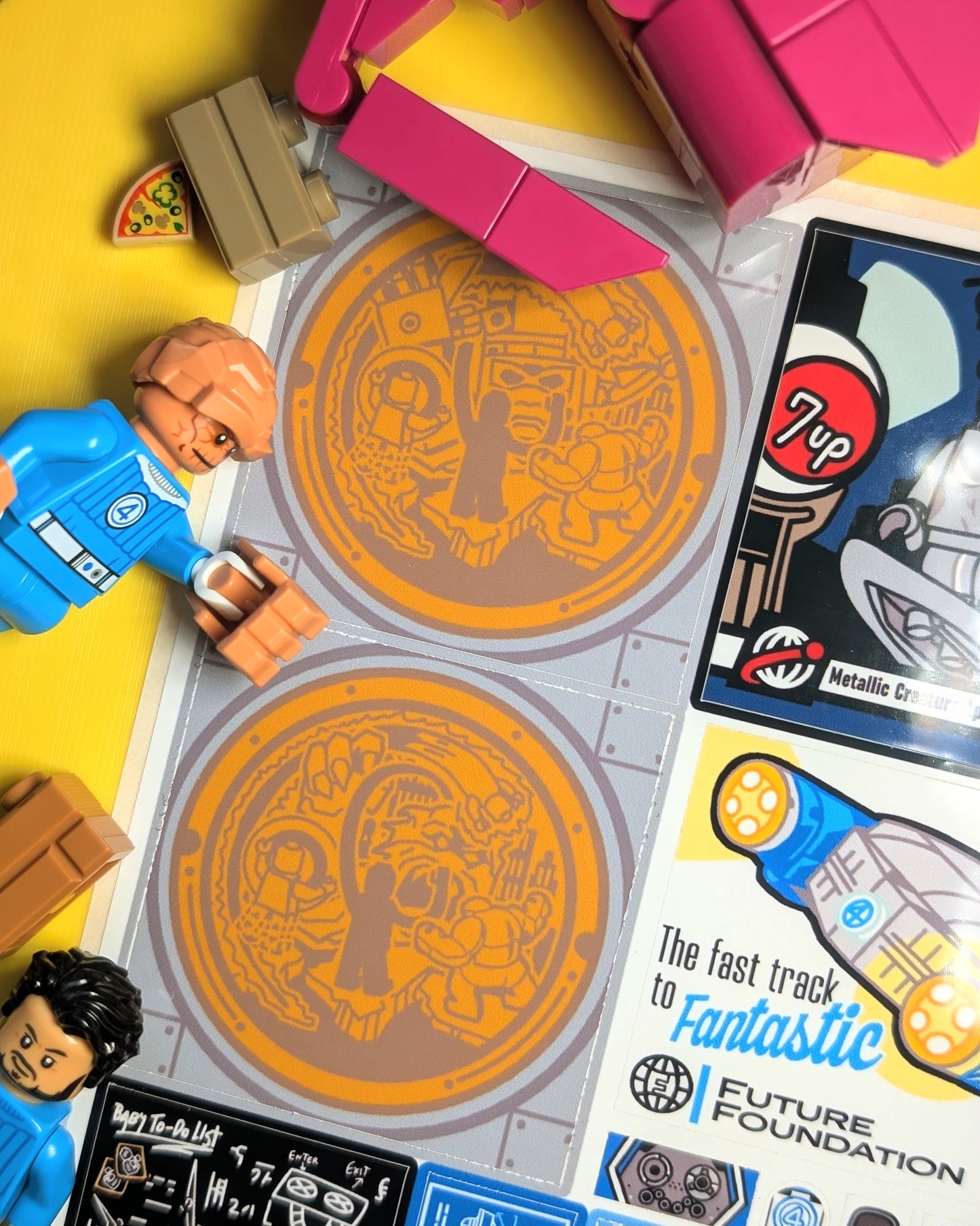 "FANTASTIC FAMILY" Stickers