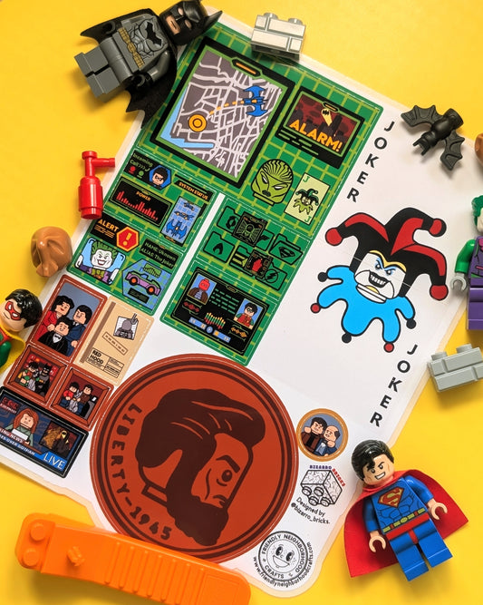 "BAT MONITORS" Stickers