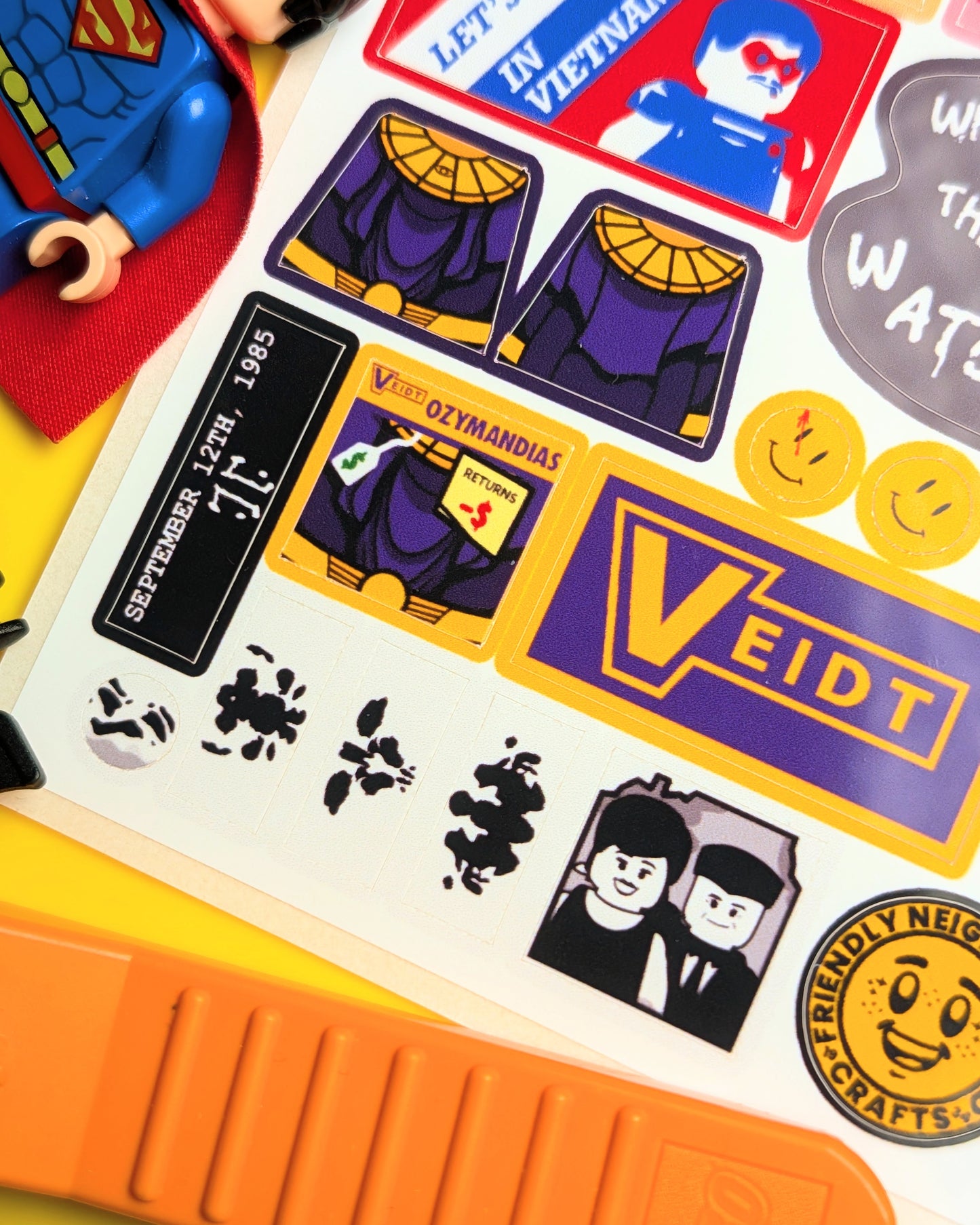 "WATCHERS" Stickers