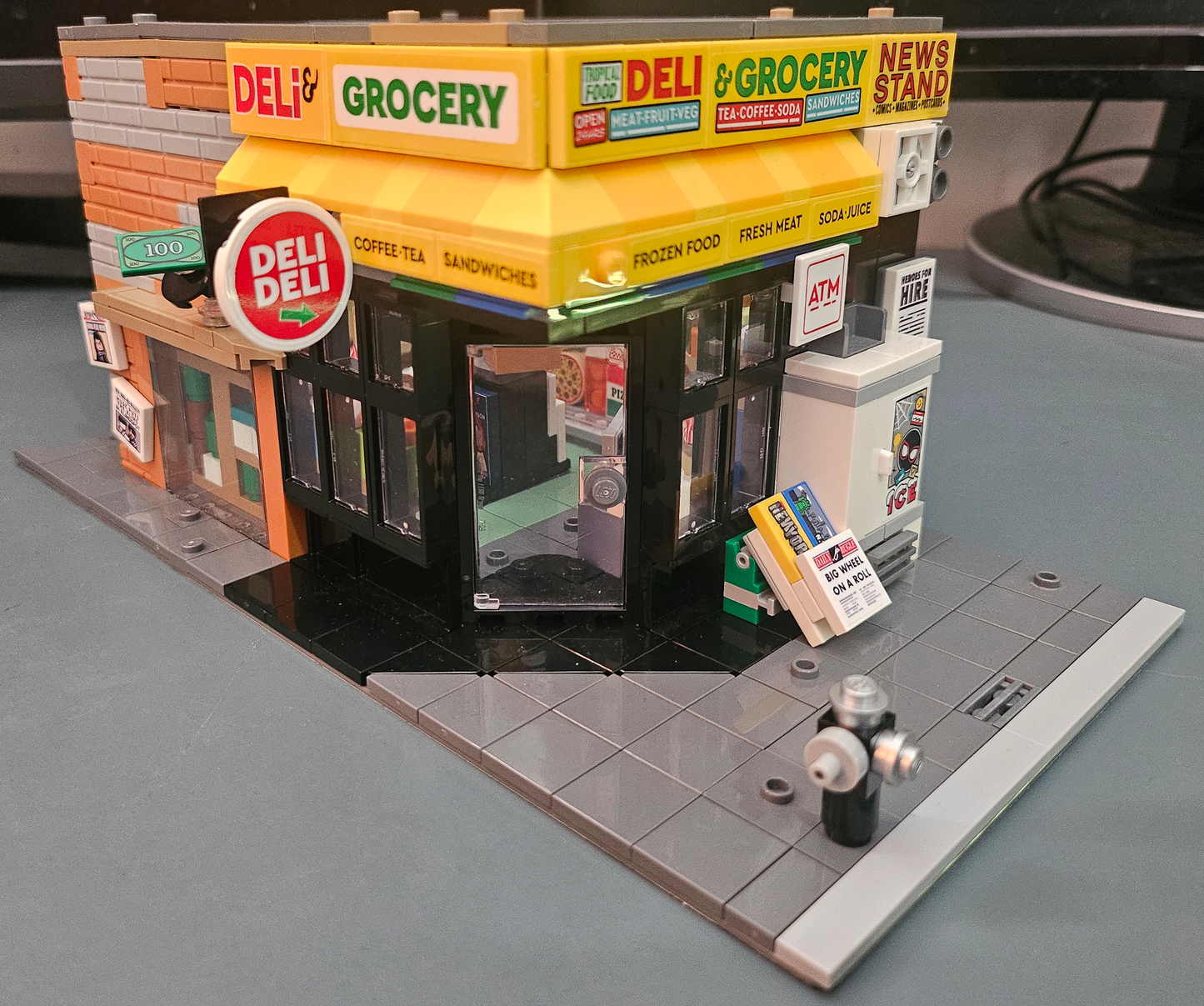 LEGO MOC Miles Vs. Spot Spider-Verse Bodega 76311 INSTRUCTIONS (digital)