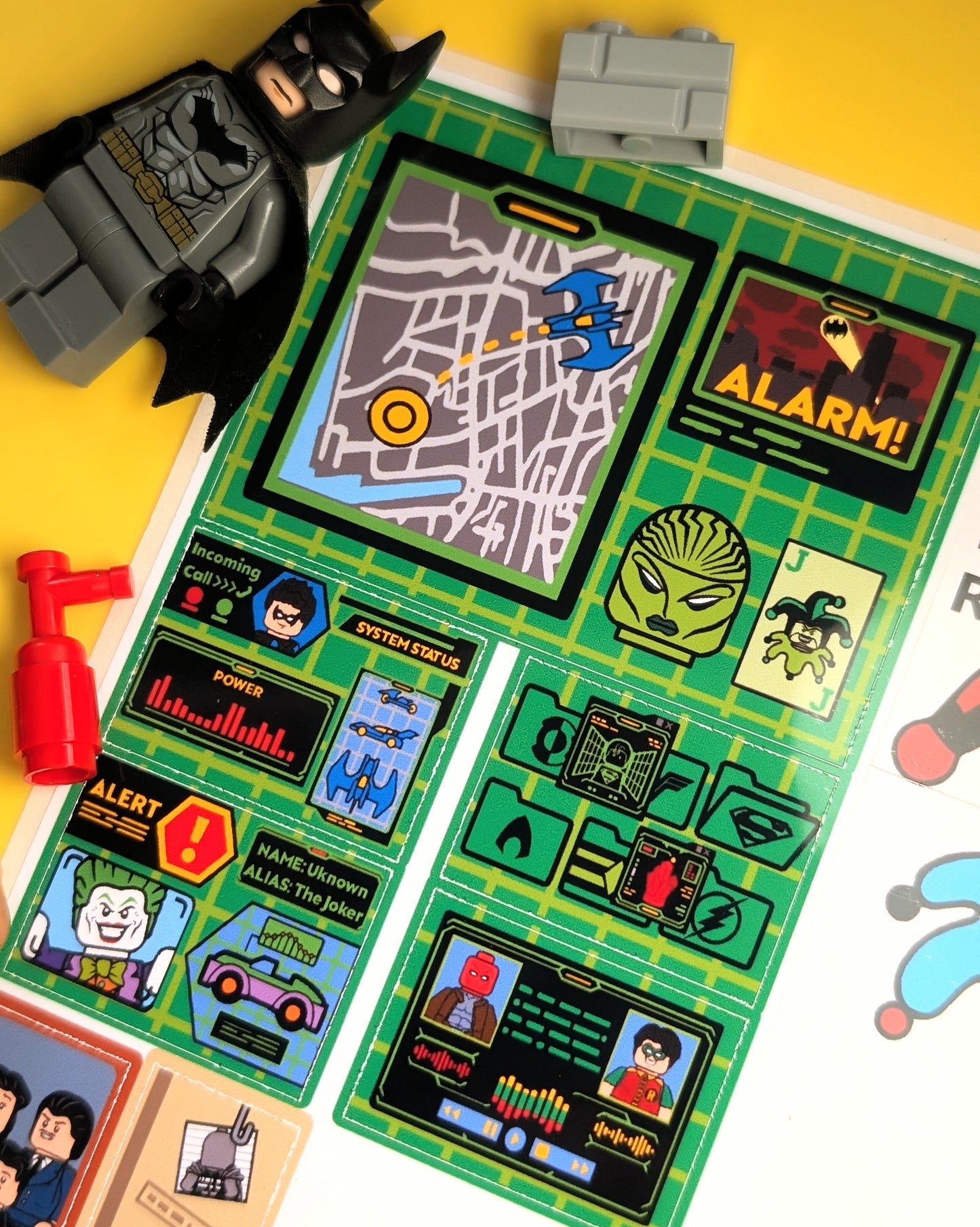"BAT MONITORS" Stickers