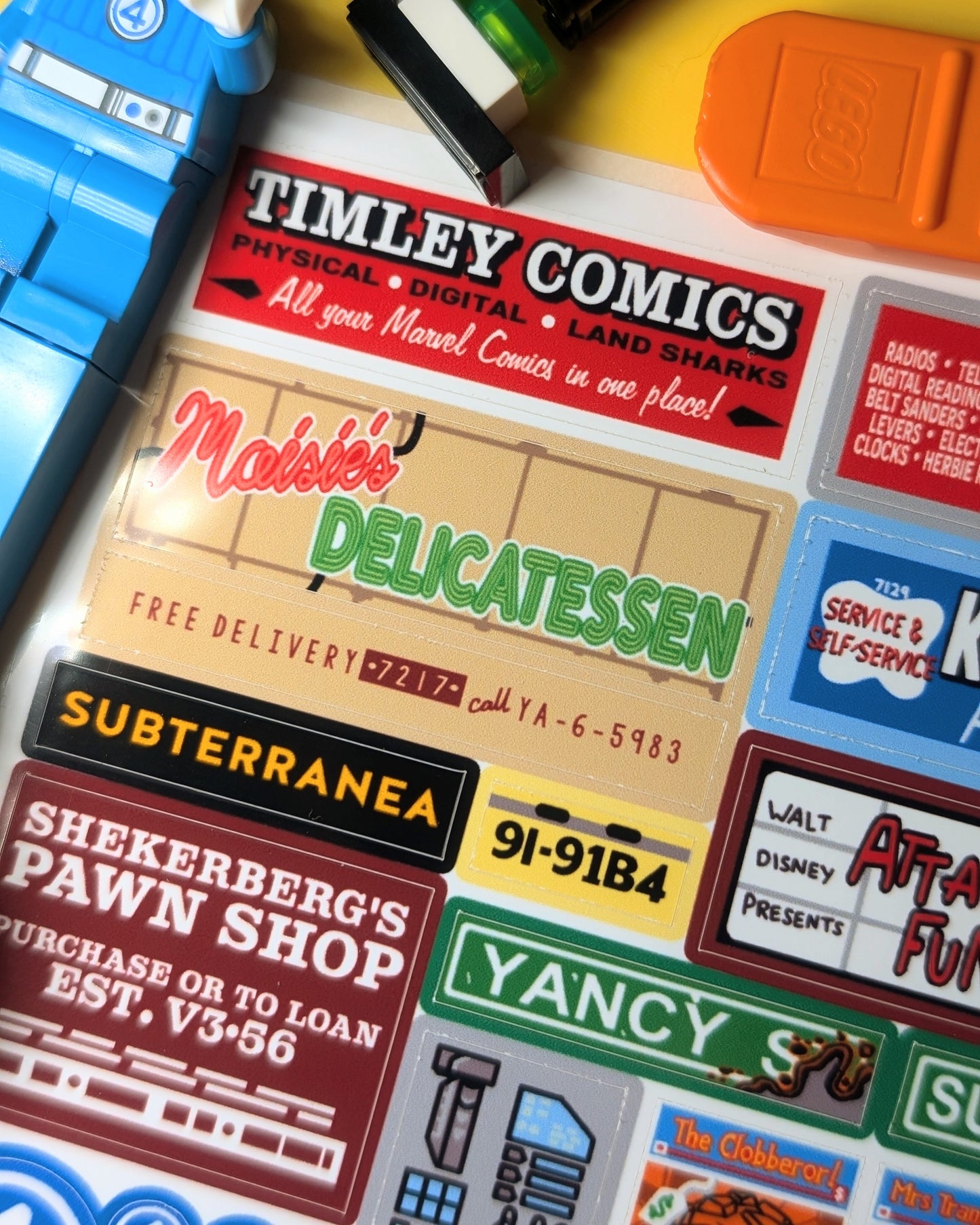 "FANTASTIC YANCY" Stickers
