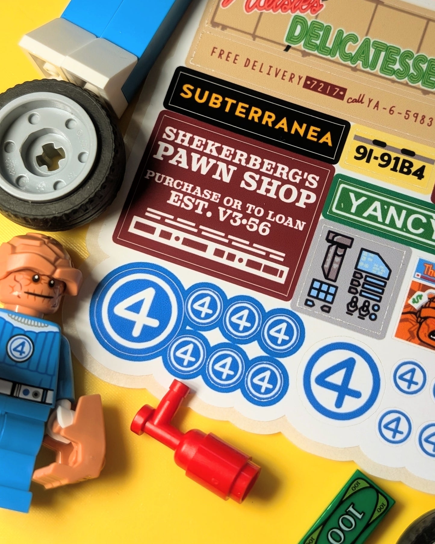 "FANTASTIC YANCY" Stickers