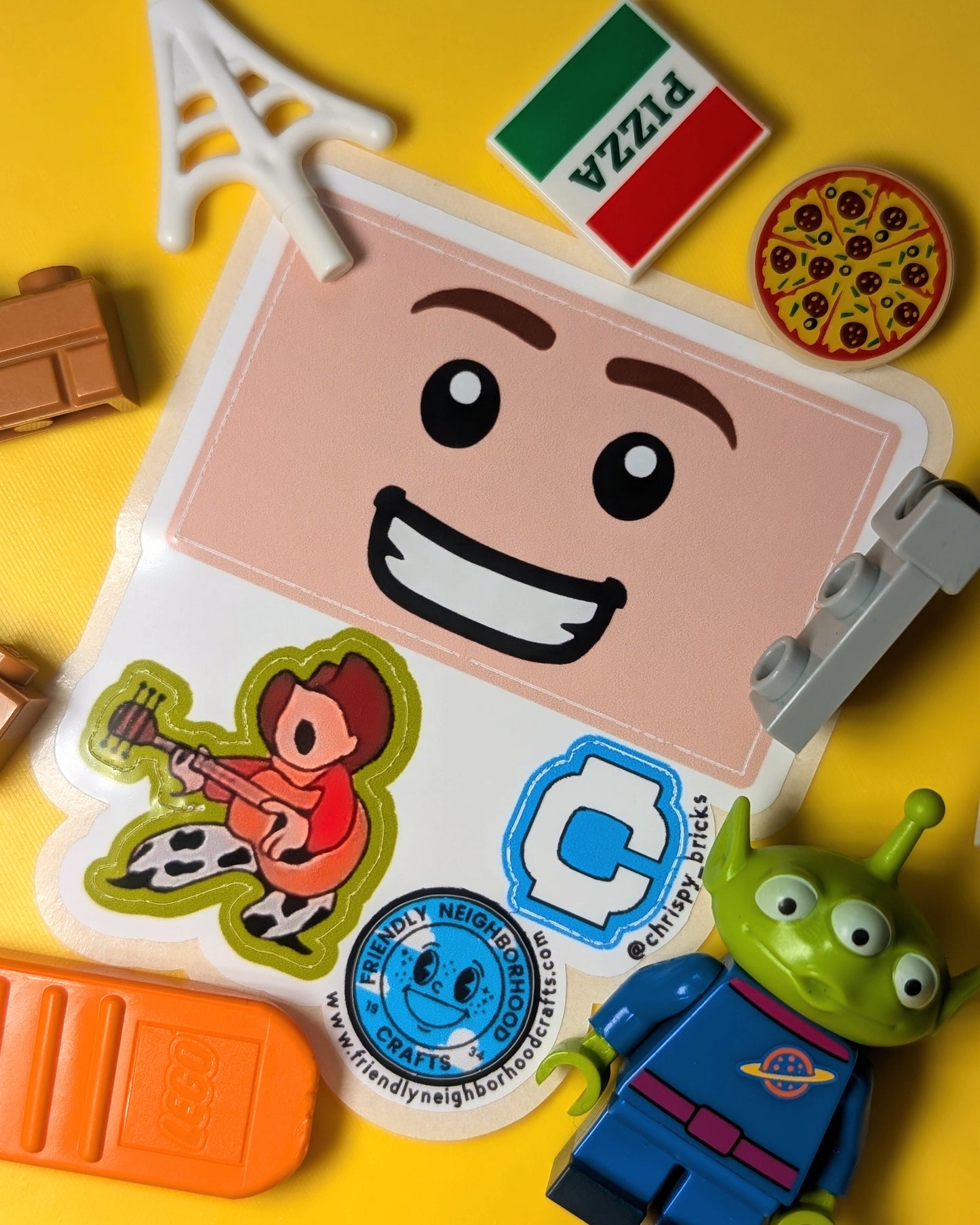 "ANDY BUNDLE" Stickers + Instructions
