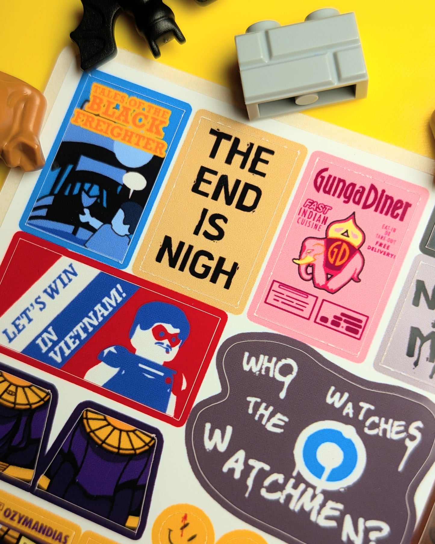 "WATCHERS" Stickers