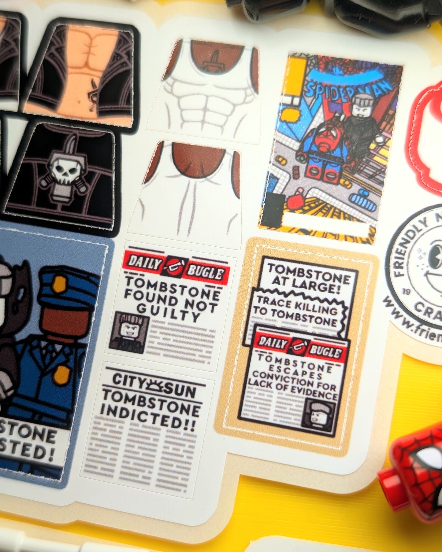 "TOMBSTONE X SIN-EATER" Stickers