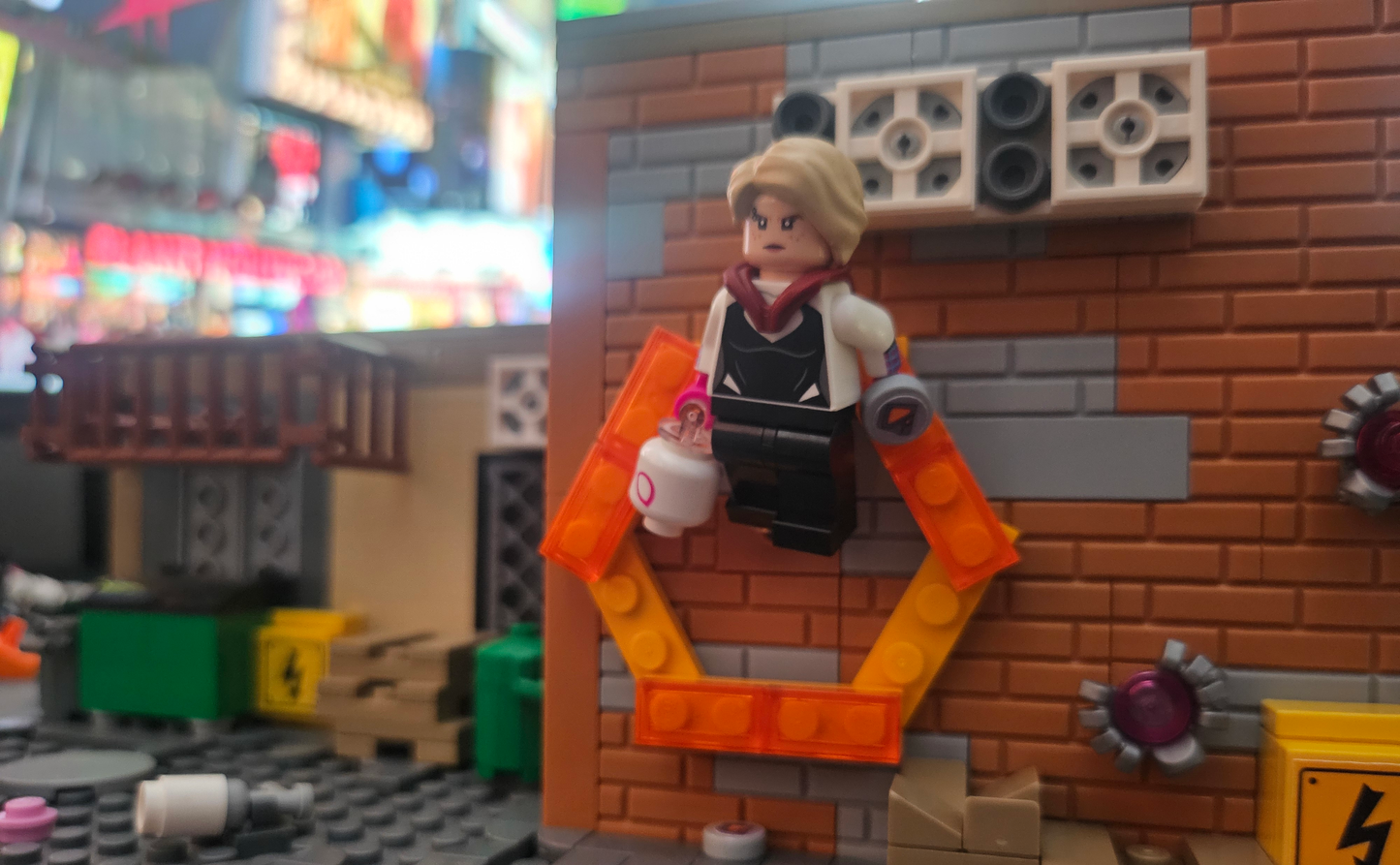 LEGO MOC Miles Vs. Spot Spider-Verse Bodega 76311 INSTRUCTIONS (digital)