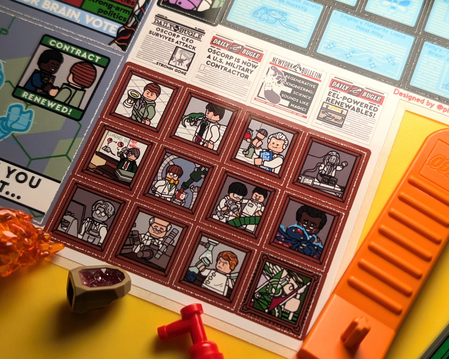 "OSCORP TOWER SCIENTISTS (2a)" Stickers