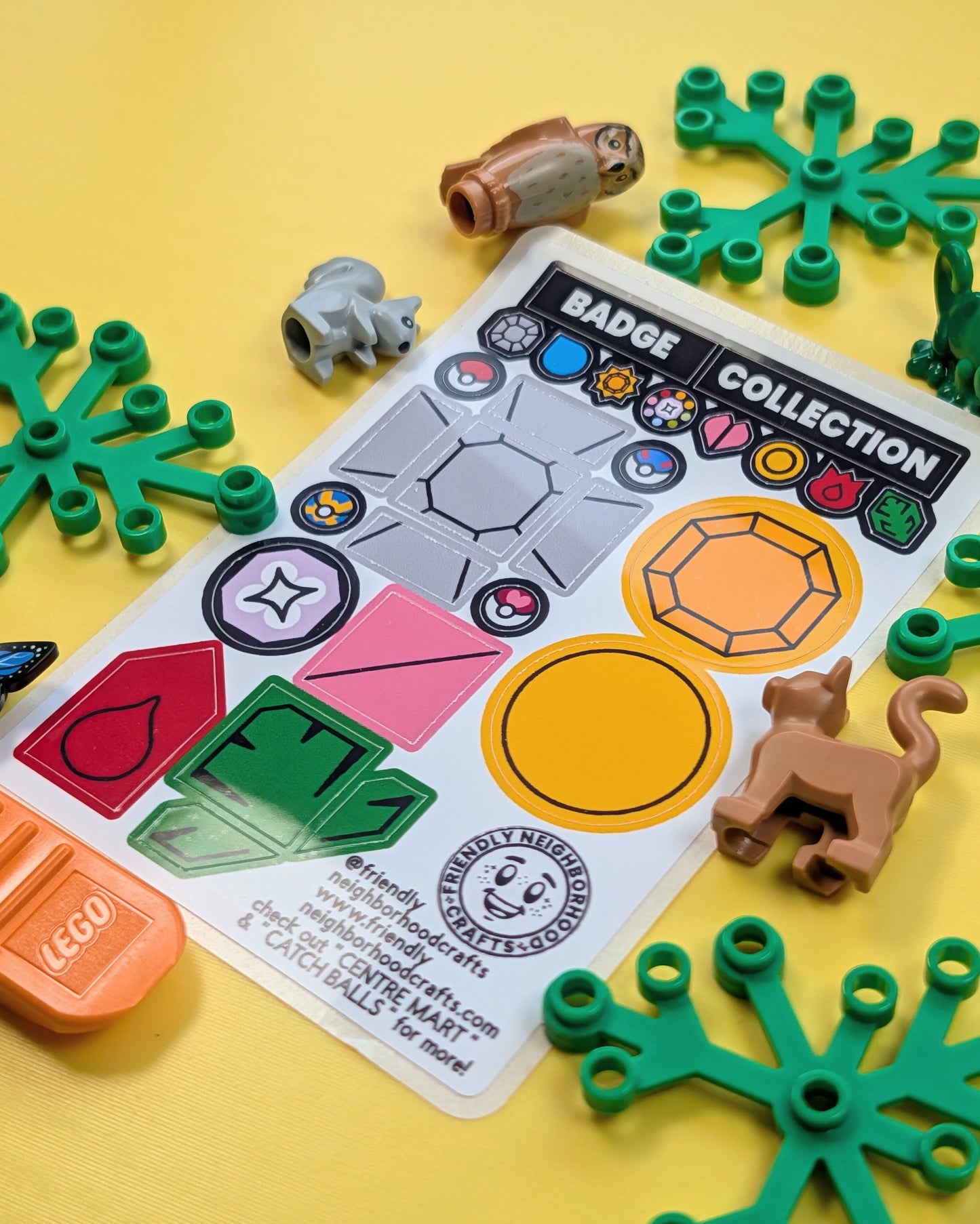 "BADGE COLLECTION" Stickers