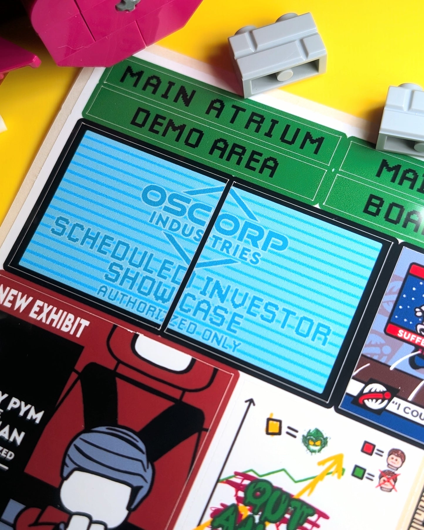 "OSCORP TOWER WORKPLACE (3a)" Stickers