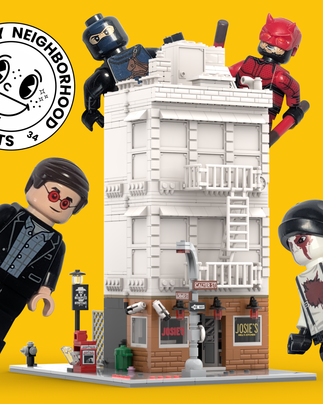 LEGO MOC Daredevil Born Again JOSIE'S INSTRUCTIONS + parts list DIGITAL DOWNLOAD