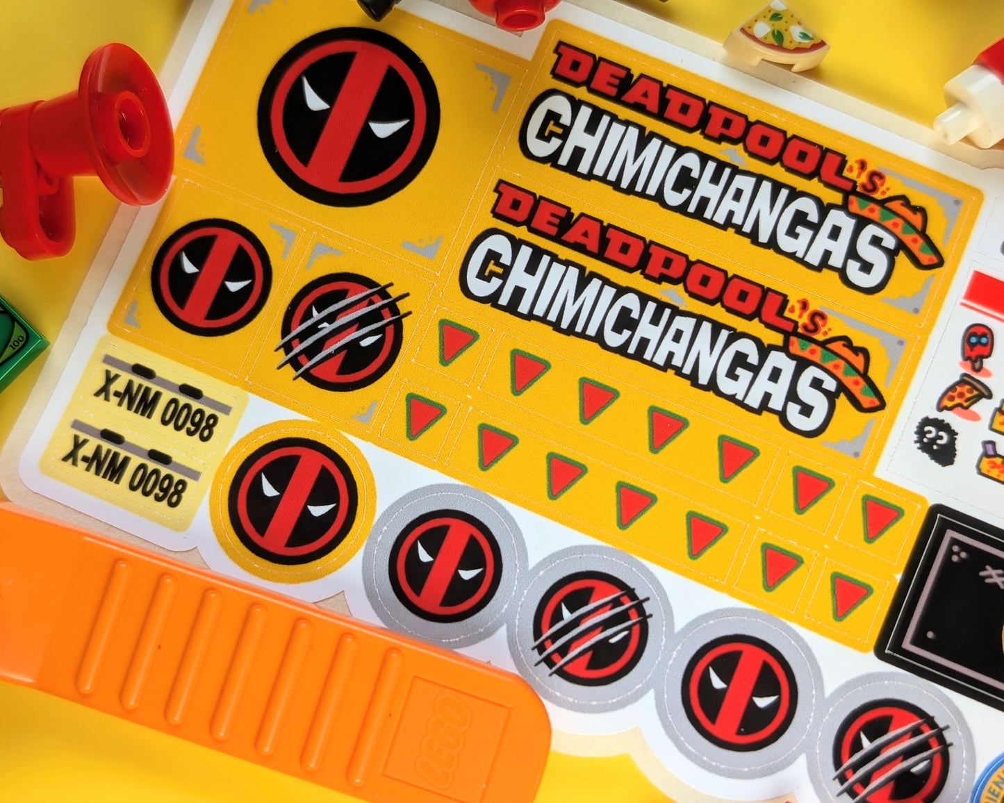 "MARVELOUS TRUCK BUNDLE" (Stickers +Instructions)