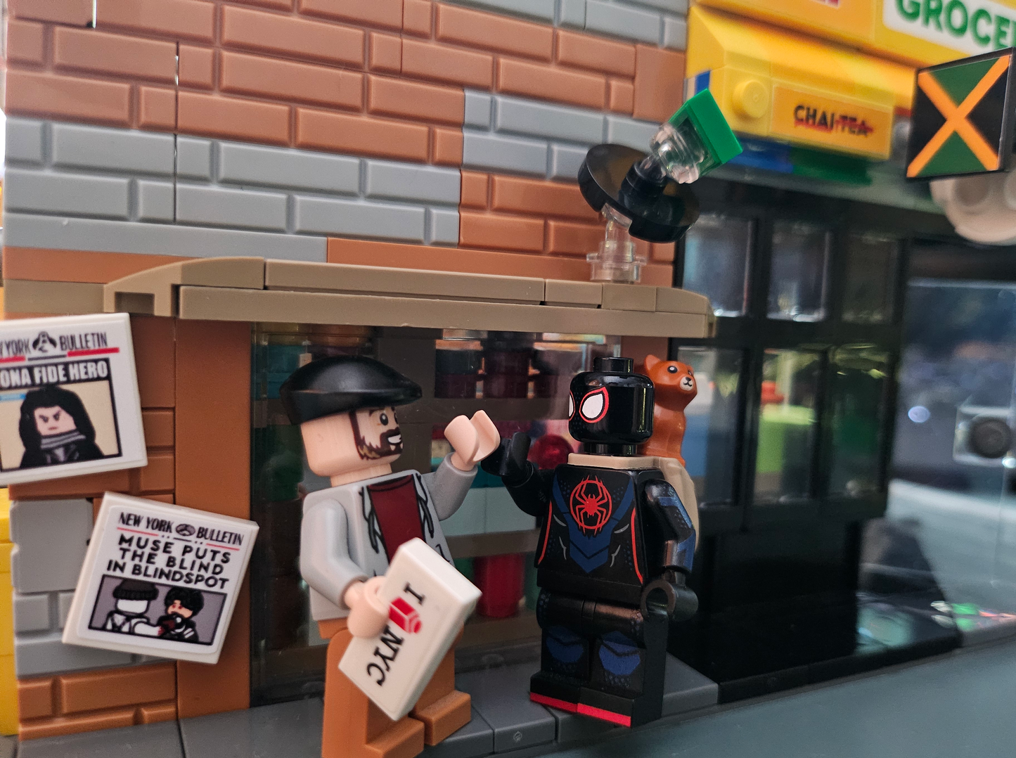 LEGO MOC Miles Vs. Spot Spider-Verse Bodega 76311 INSTRUCTIONS (digital)