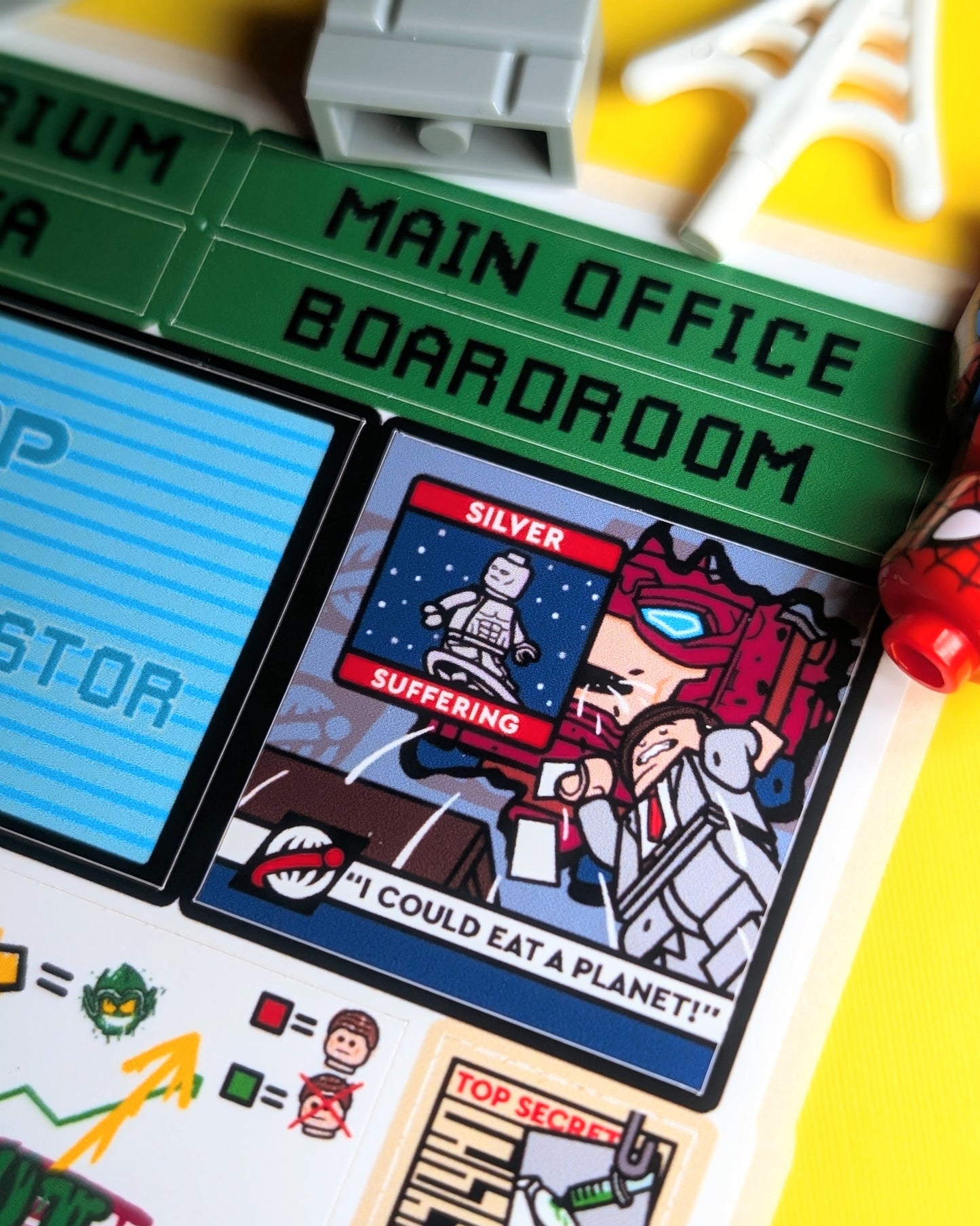 "OSCORP TOWER WORKPLACE (3a)" Stickers