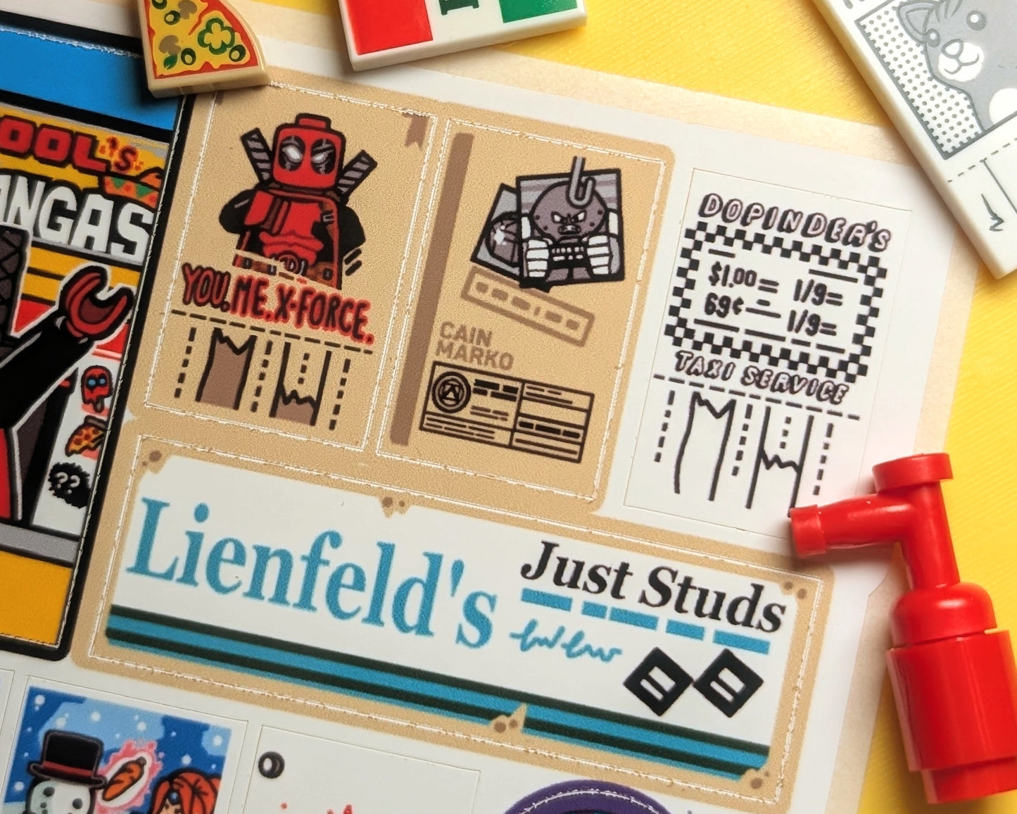 "ULTIMATE MARVELOUS BUNDLE" (2 Sticker Sheets + Instructions)