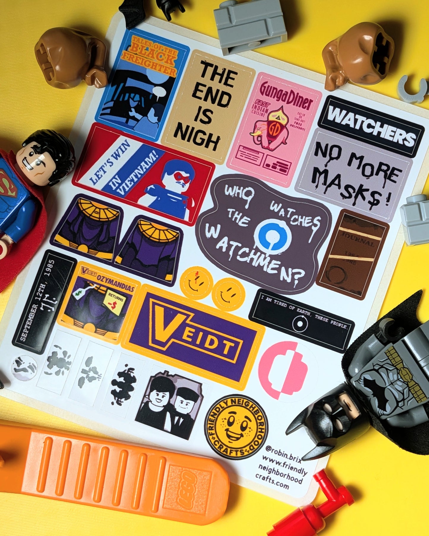 "WATCHERS" Stickers