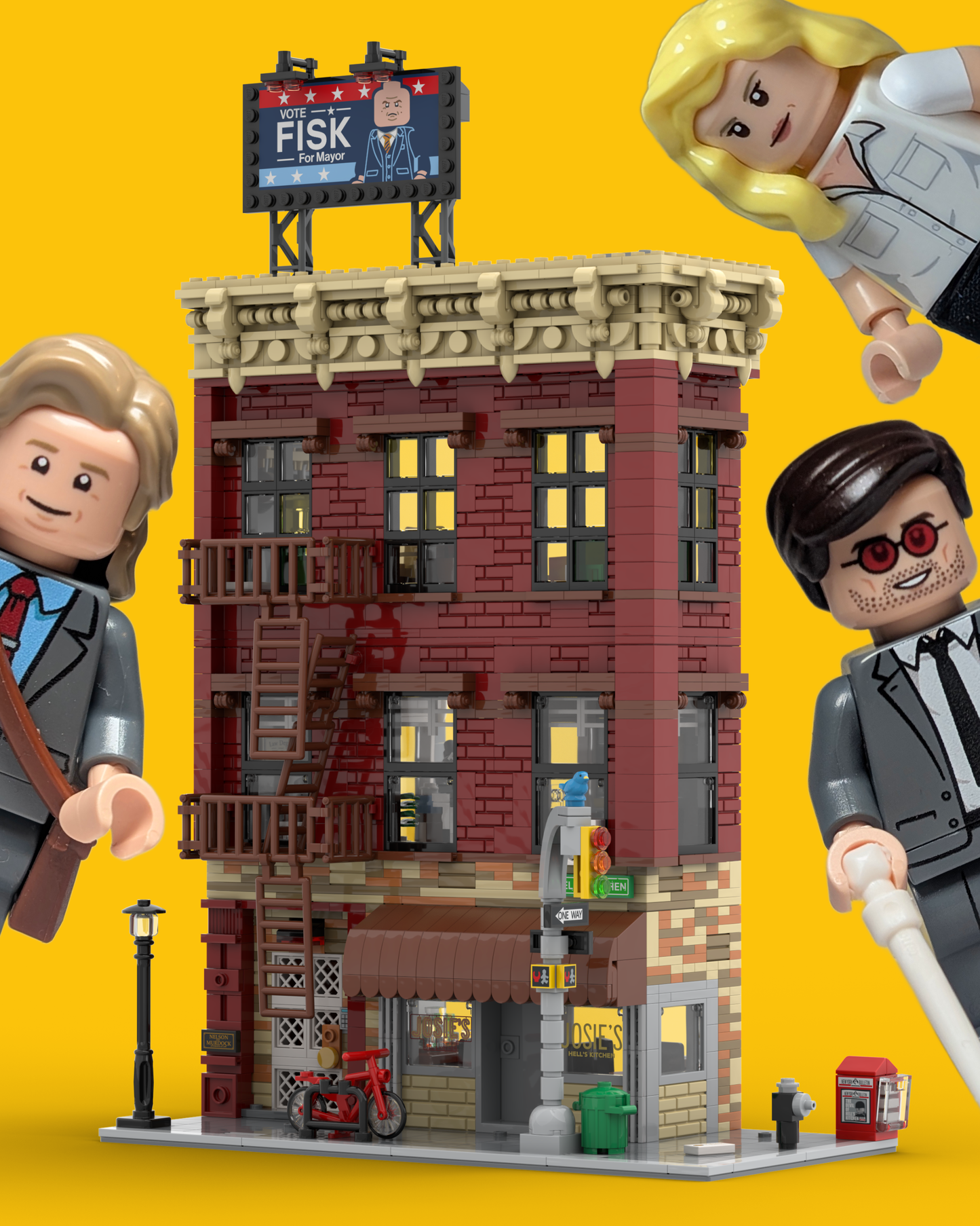 LEGO MOC Nelson and Murdock Attorneys At Law INSTRUCTIONS + parts list DIGITAL DOWNLOAD