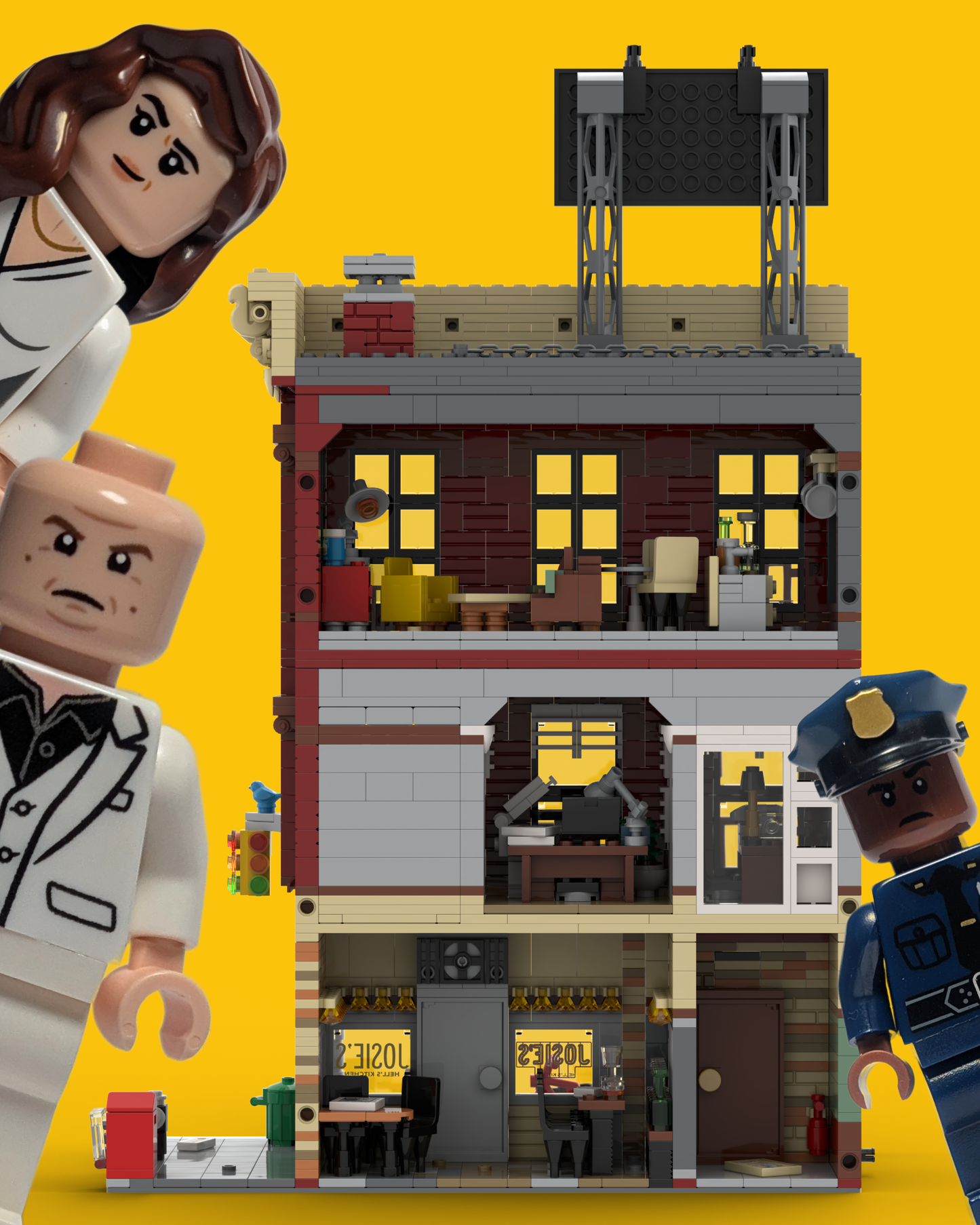 LEGO MOC Nelson and Murdock Attorneys At Law INSTRUCTIONS + parts list DIGITAL DOWNLOAD