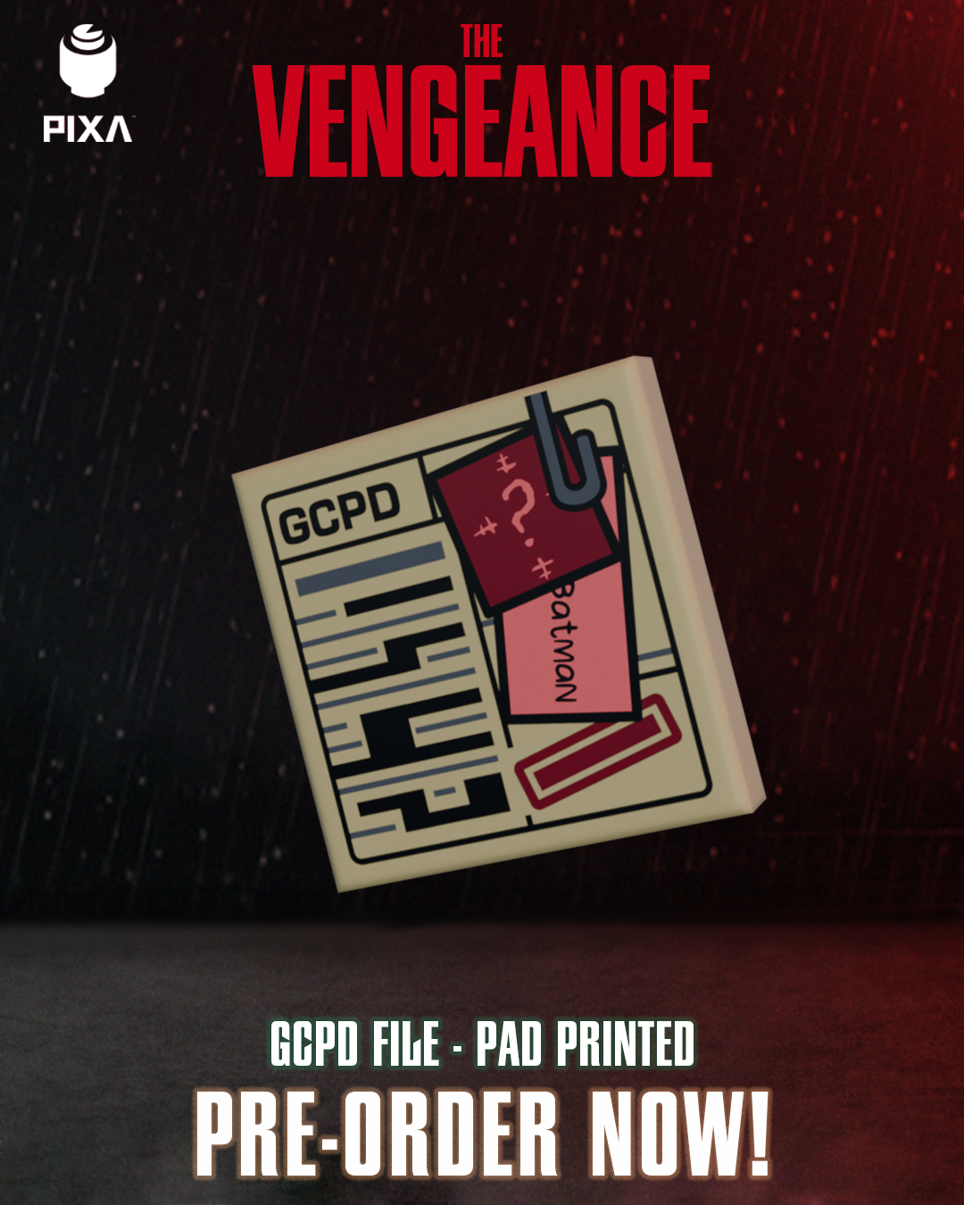 "GCPD FILE" PIXA (PREORDER)