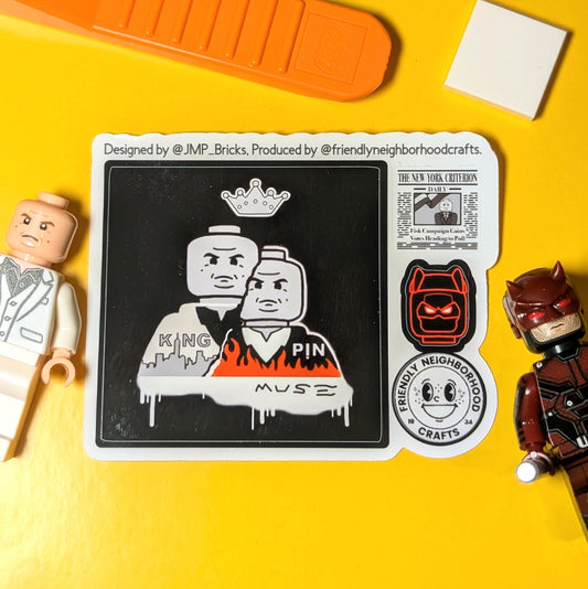 "CRIME BOSS" Stickers