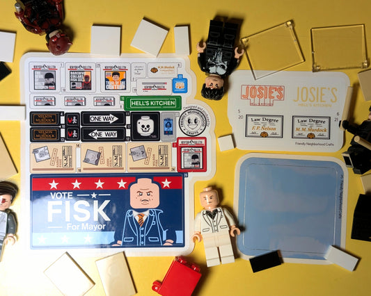 "NELSON AND MURDOCK" Stickers