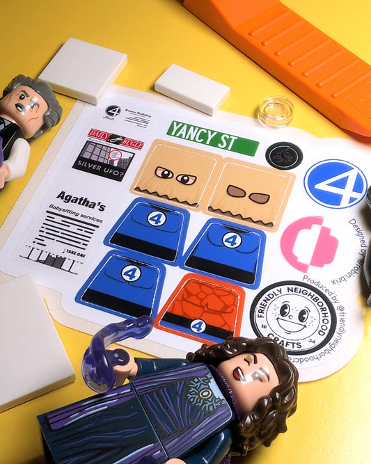 "FANTASTIC TEAM" Stickers