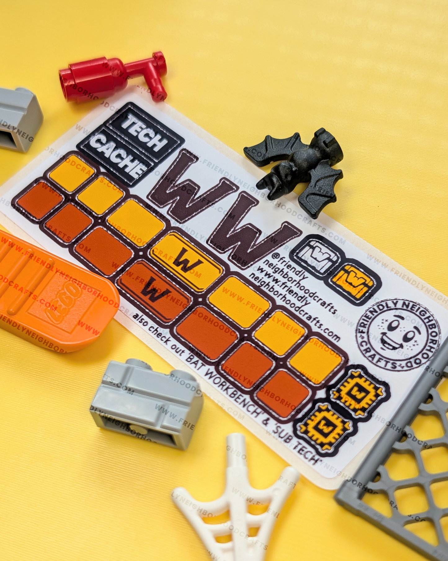 "TECH CACHE" Stickers