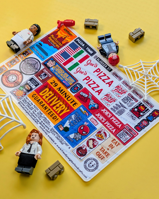 "PIZZA TIME" Stickers