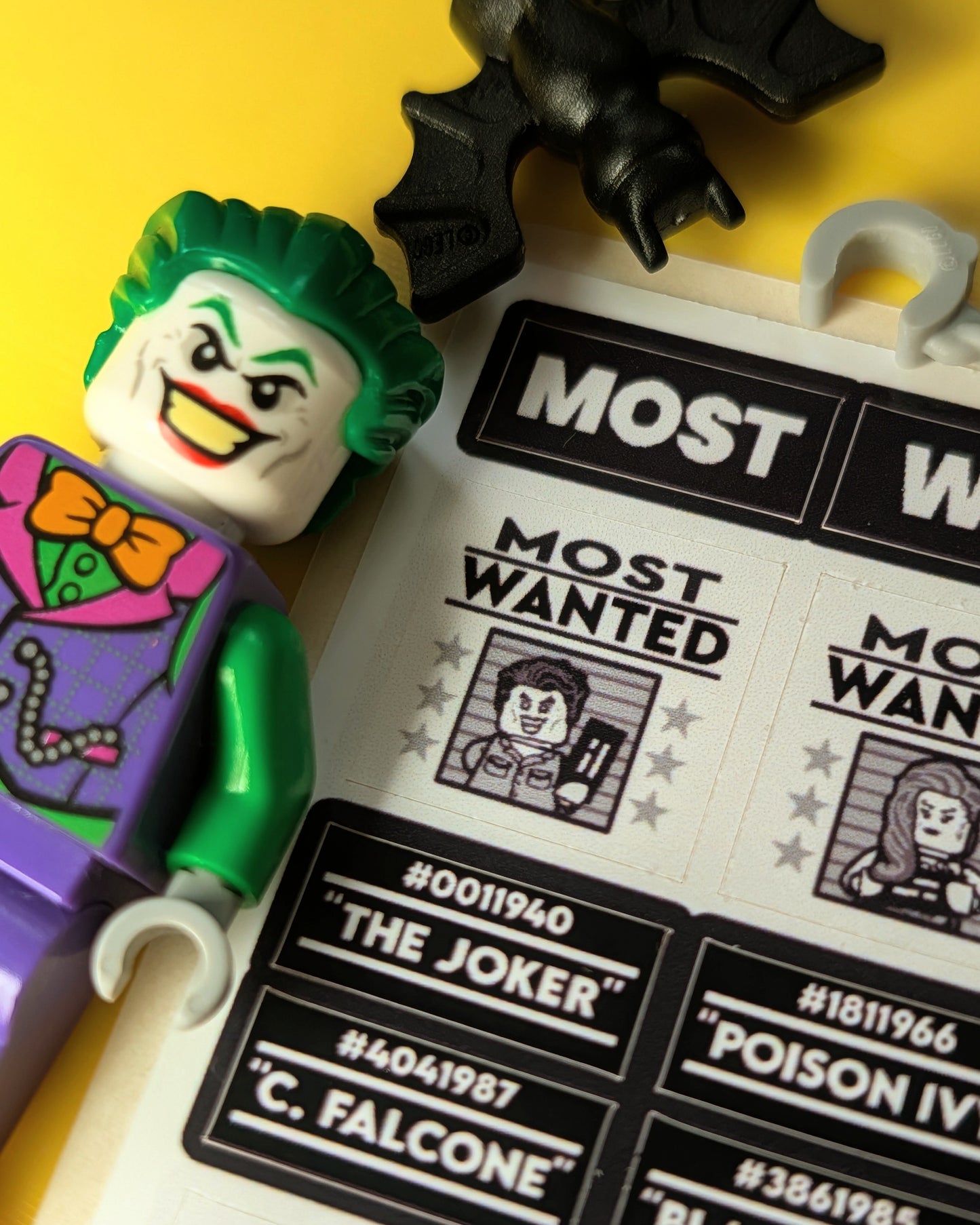 "MOST WANTED" Stickers