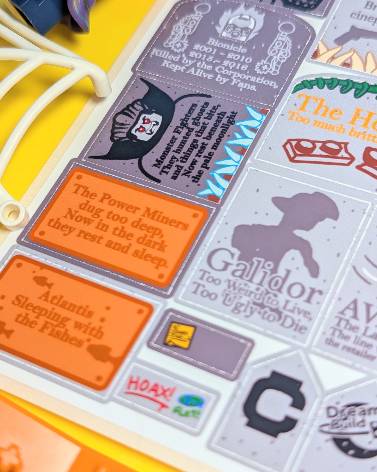 "HAUNTED THEMES" Stickers