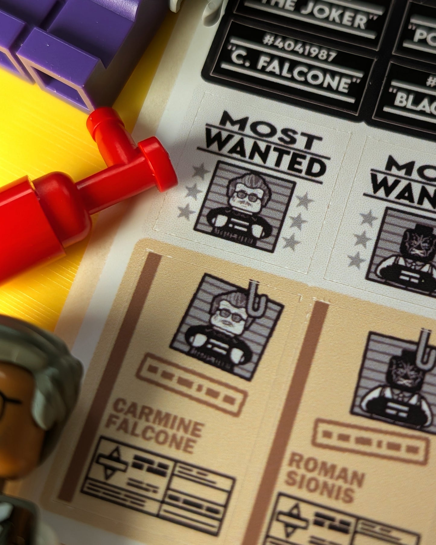 "MOST WANTED" Stickers