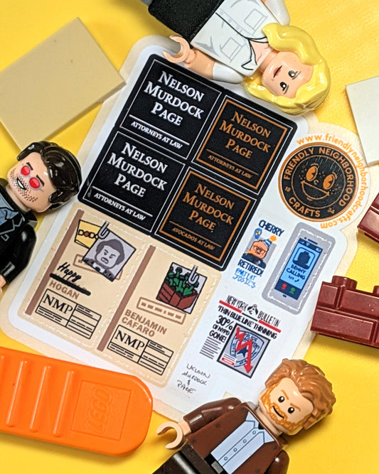 "NM AND P" Stickers