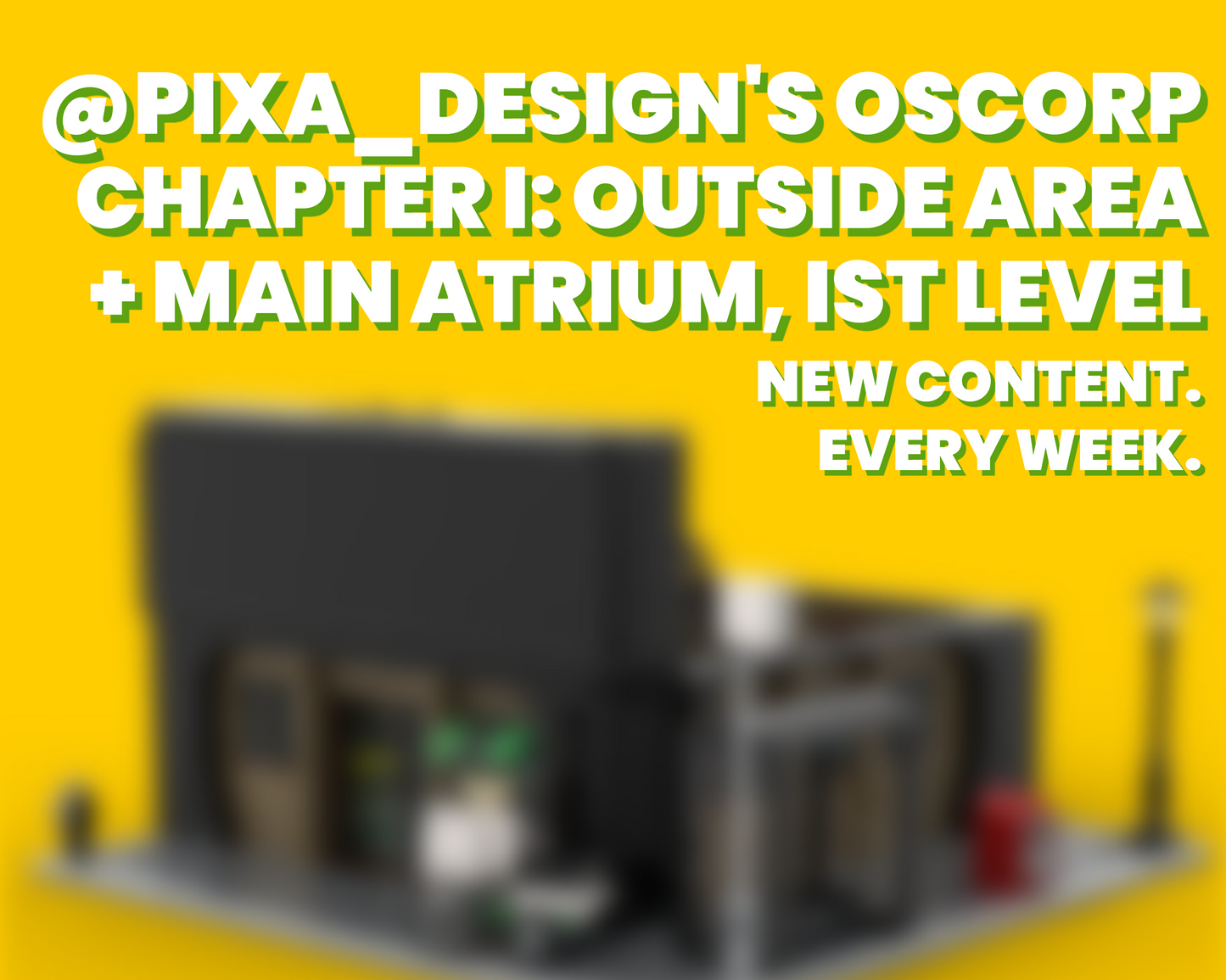 "OSCORP TOWER STREET-LEVEL BUNDLE" 2 Sticker Sheets